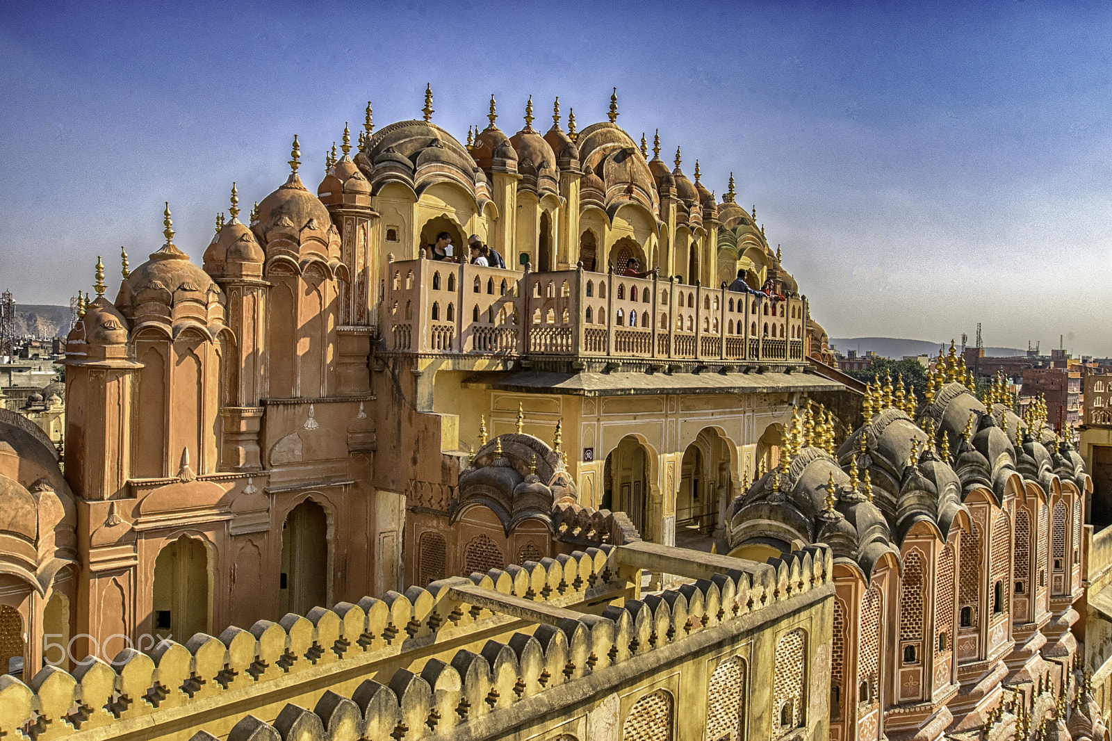 Nikon D5500 + Sigma 10-20mm F3.5 EX DC HSM sample photo. Hawa mahal_hdr photography