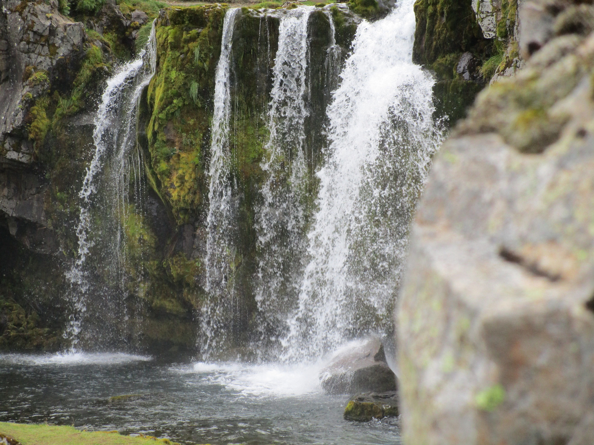 Canon PowerShot ELPH 150 IS (IXUS 155 / IXY 140) sample photo. Waterfall in iceland photography