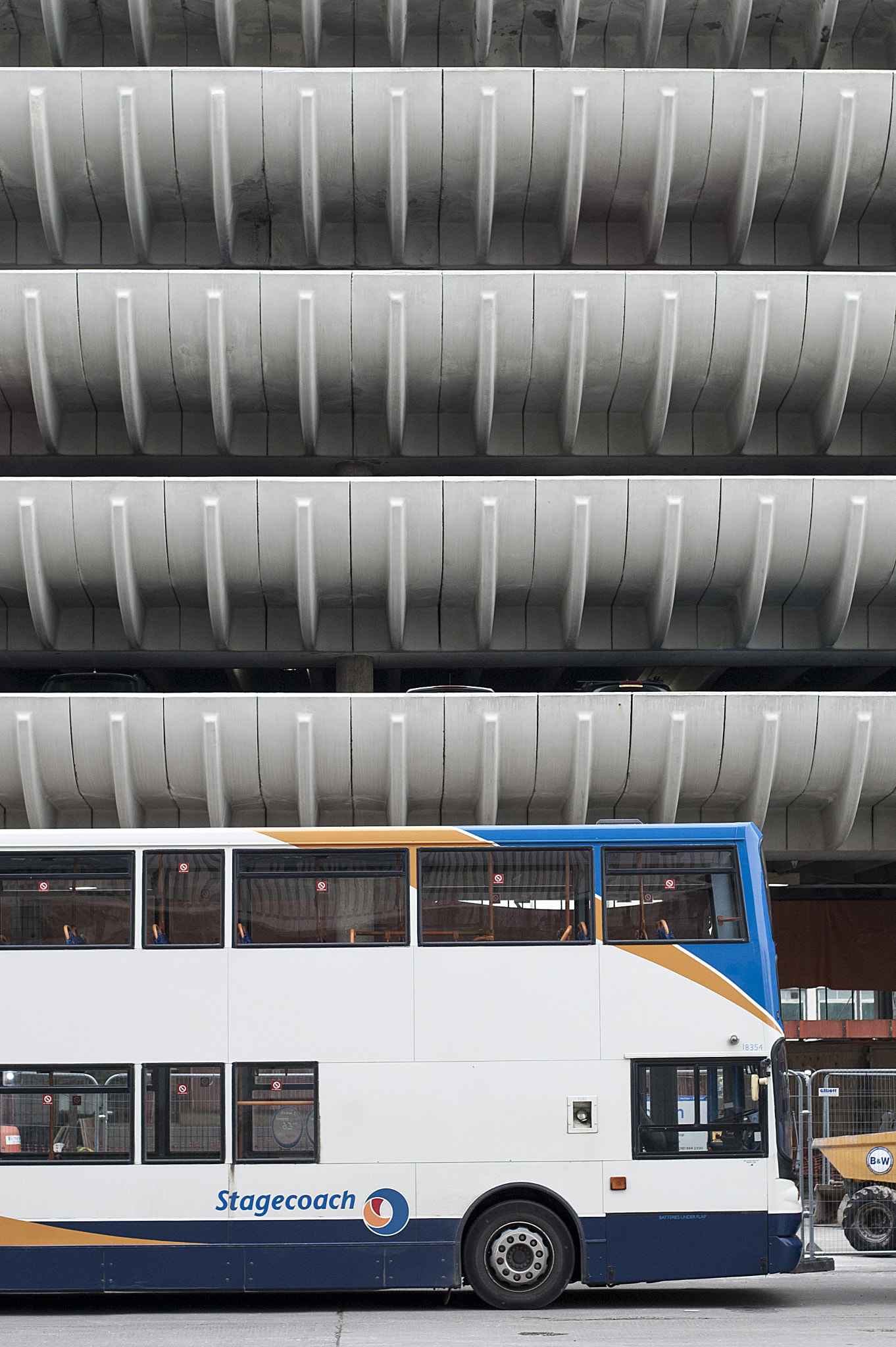 Nikon D40 + Nikon AF-S Nikkor 50mm F1.8G sample photo. Preston bus station photography