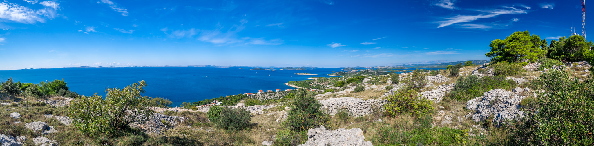 Canon EOS 50D sample photo. Adriatic sea panorama photography