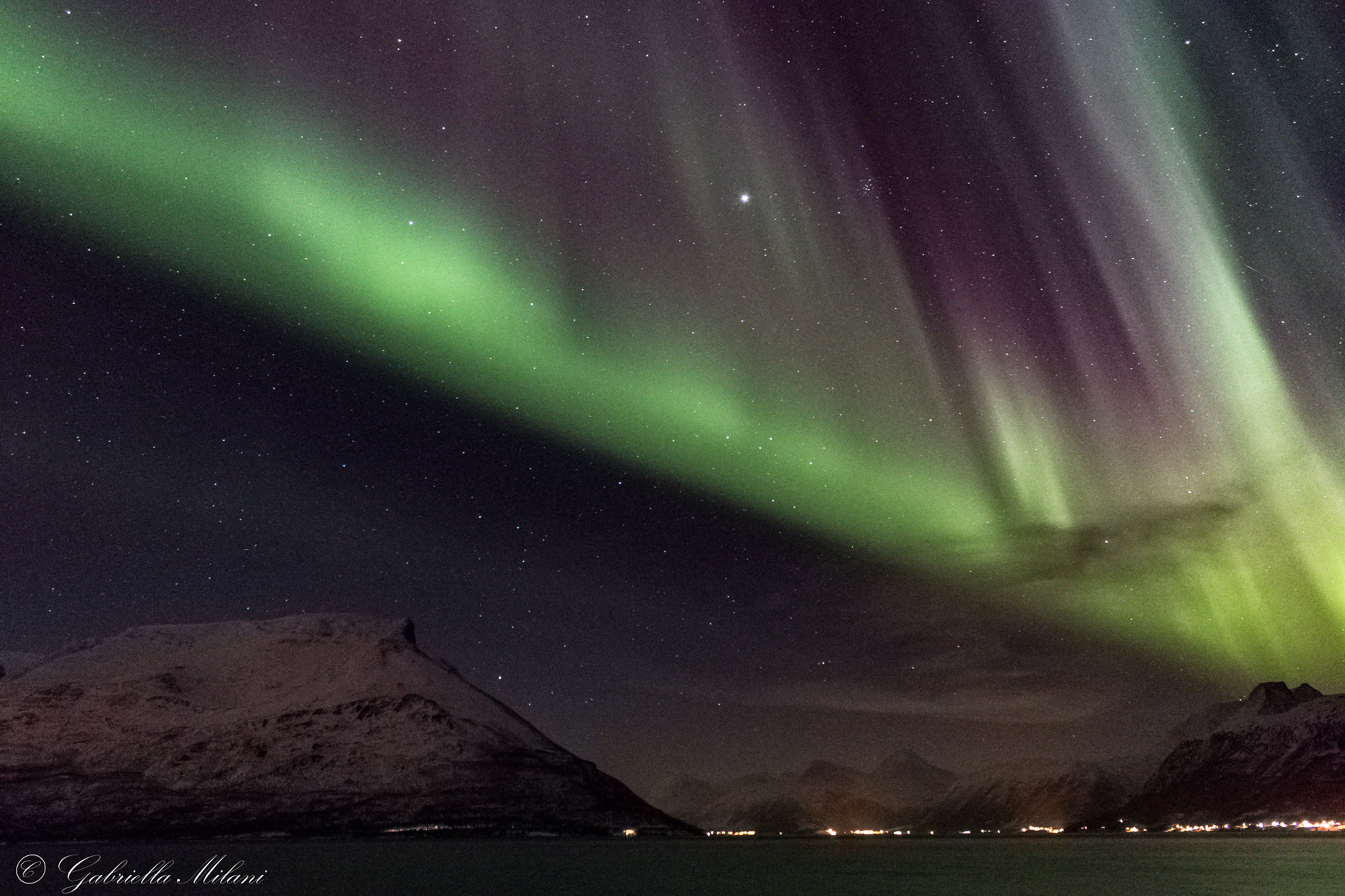 Canon EF-S 18-55mm F3.5-5.6 III sample photo. Northern lights photography