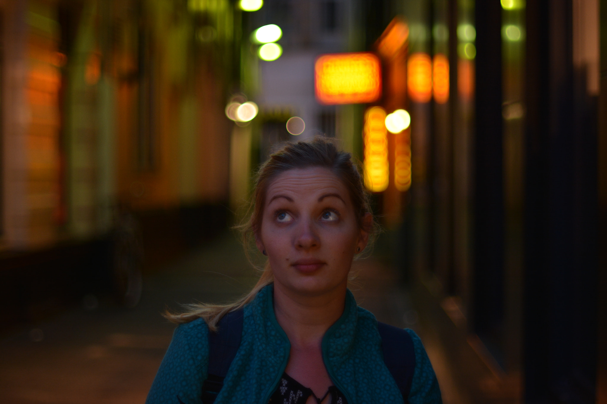 Nikon D7100 + Manual Lens No CPU sample photo. Late night in amsterdam photography