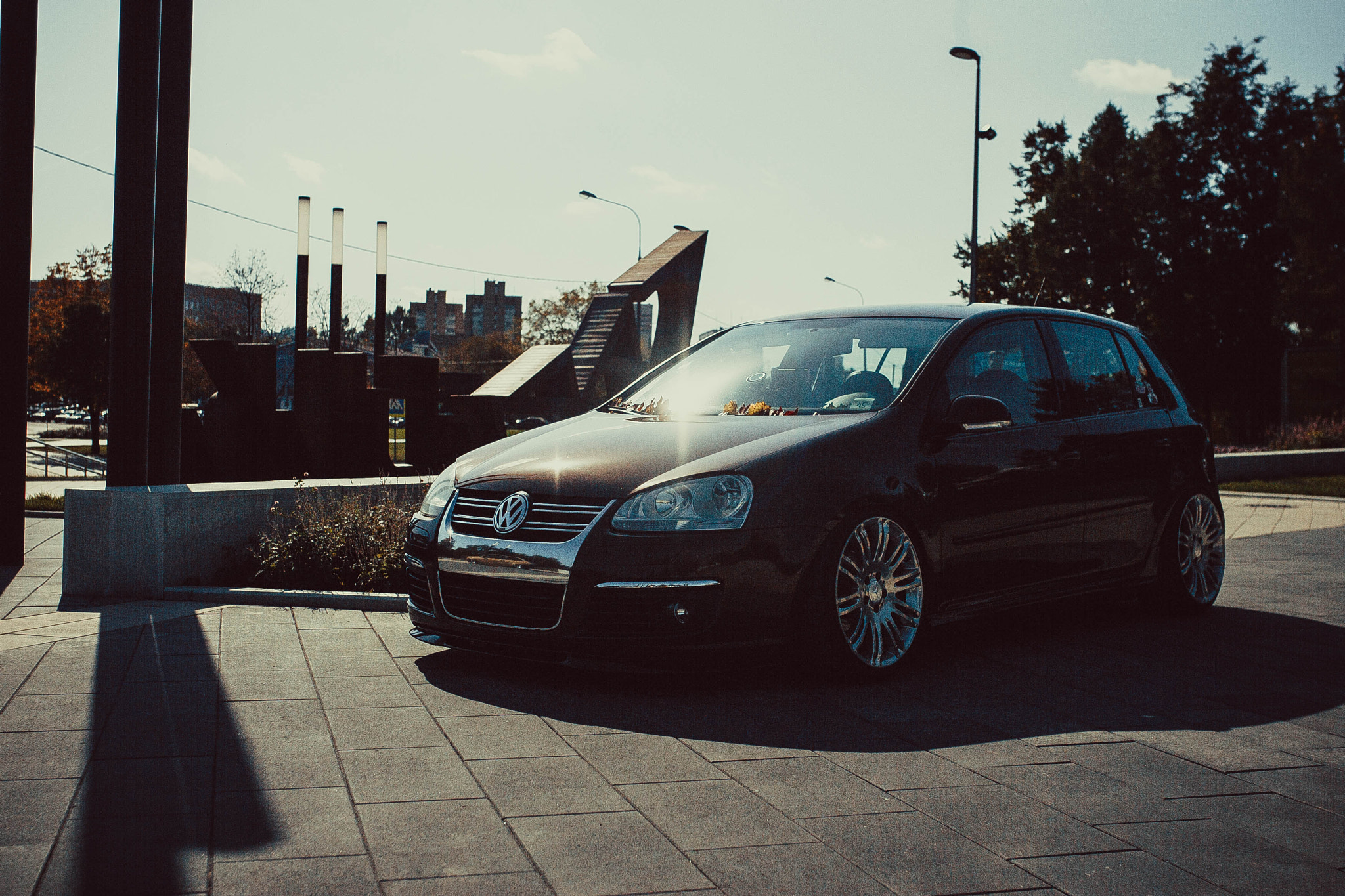 Canon EOS-1D Mark II sample photo. Vw golf v photography