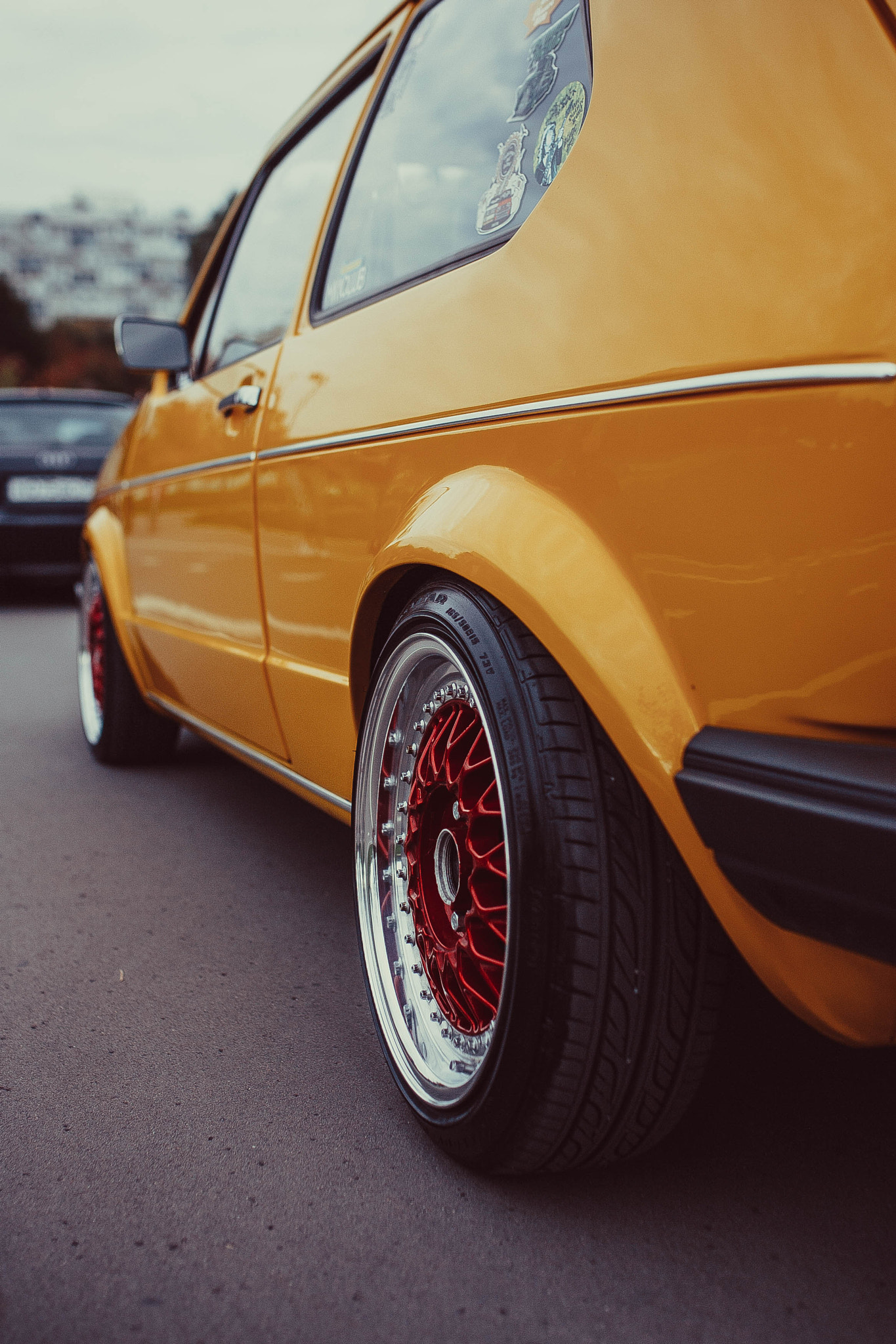 Canon EOS-1D Mark II sample photo. Vw golf 1st gen photography