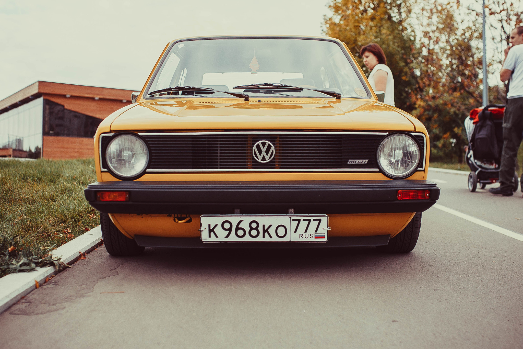 Canon EOS-1D Mark II sample photo. Vw golf 1st gen photography