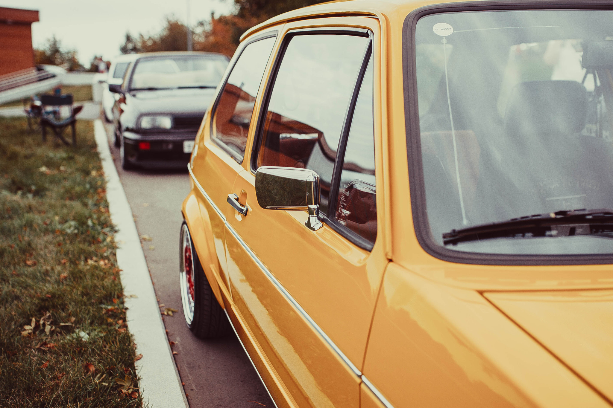 Canon EOS-1D Mark II sample photo. Vw golf 1st gen photography