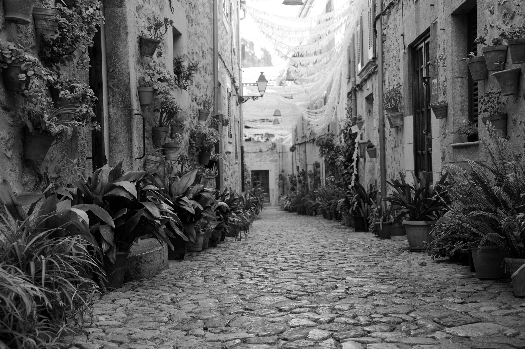 Sony Alpha DSLR-A580 sample photo. Valldemossa streets photography
