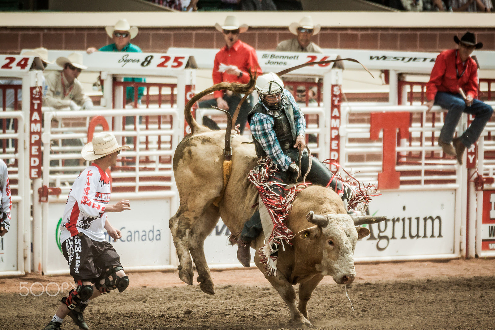 Canon EF 70-200mm F2.8L IS II USM sample photo. Bull riding photography