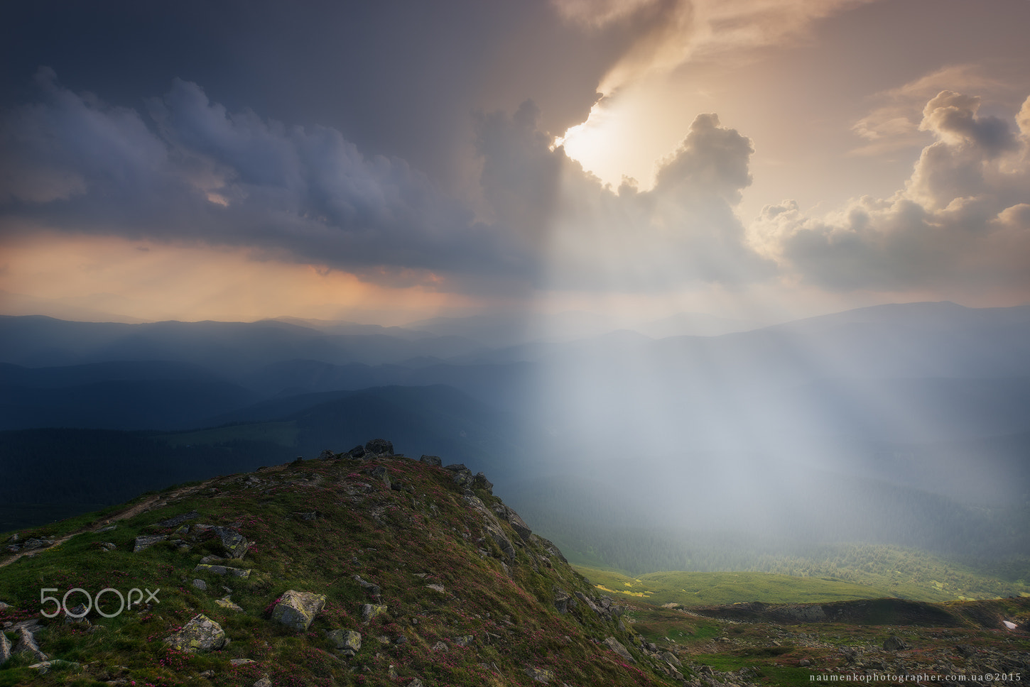 Sony a7R sample photo. Ukraine. carpathians. the evening light at mount pop ivan photography