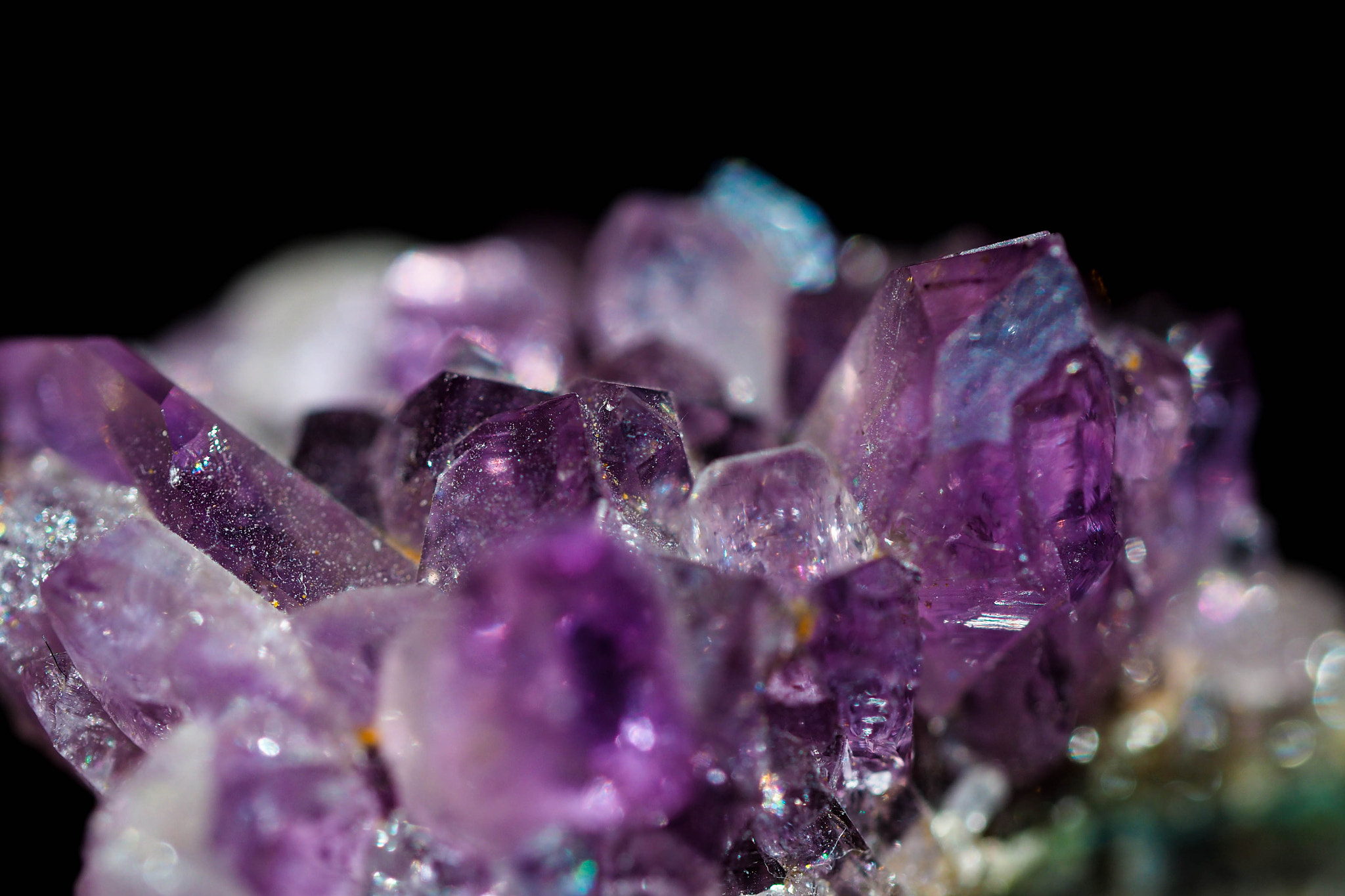 Olympus M.Zuiko Digital ED 60mm F2.8 Macro sample photo. Amethyst... photography
