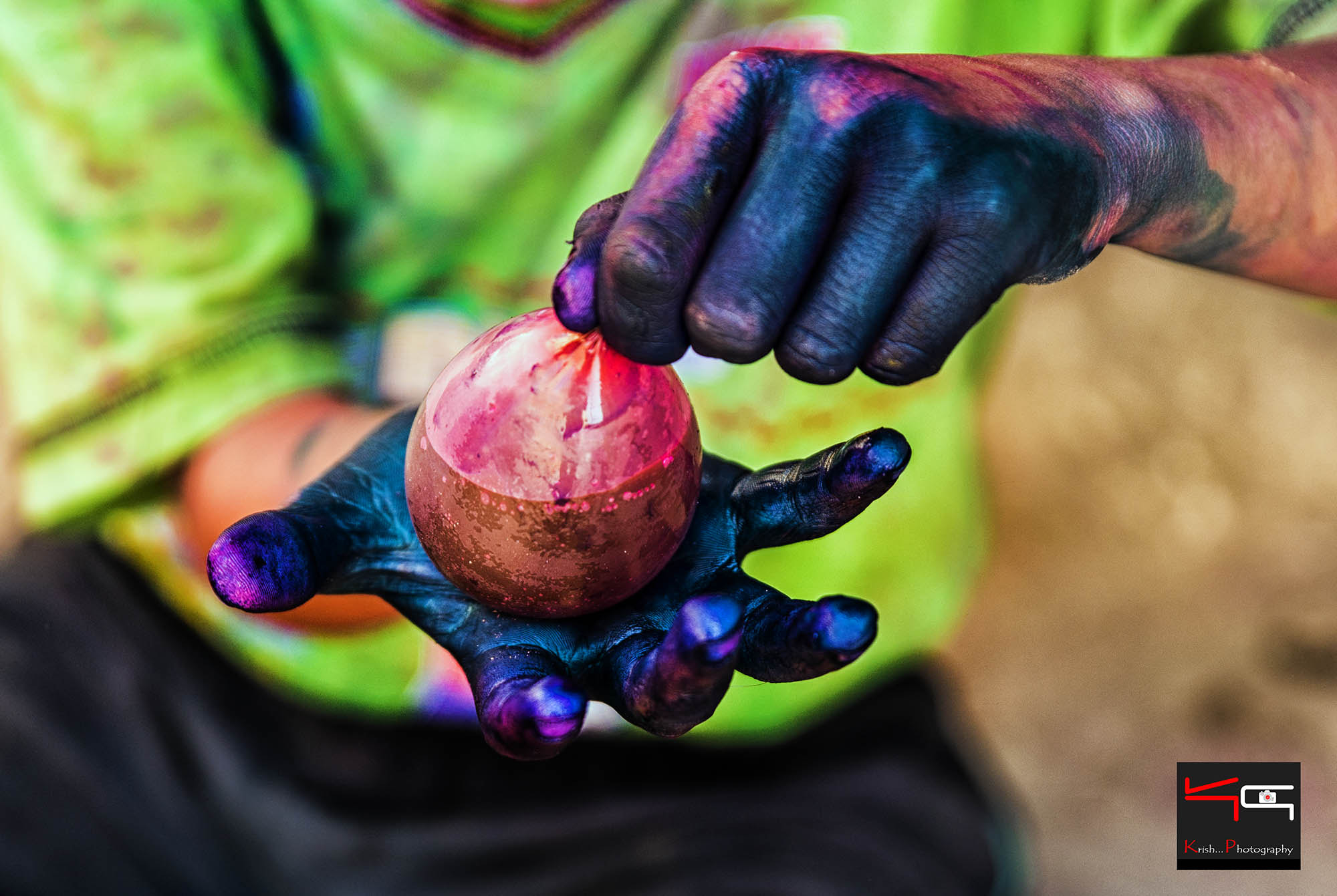 Tamron SP 24-70mm F2.8 Di VC USD sample photo. Holi photography