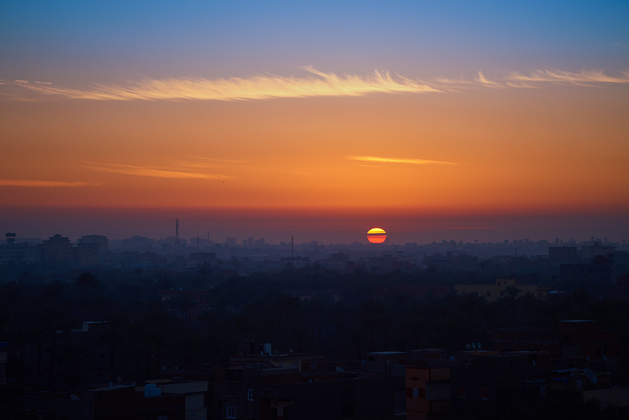 Nikon D810 sample photo. Damietta at sunrise photography