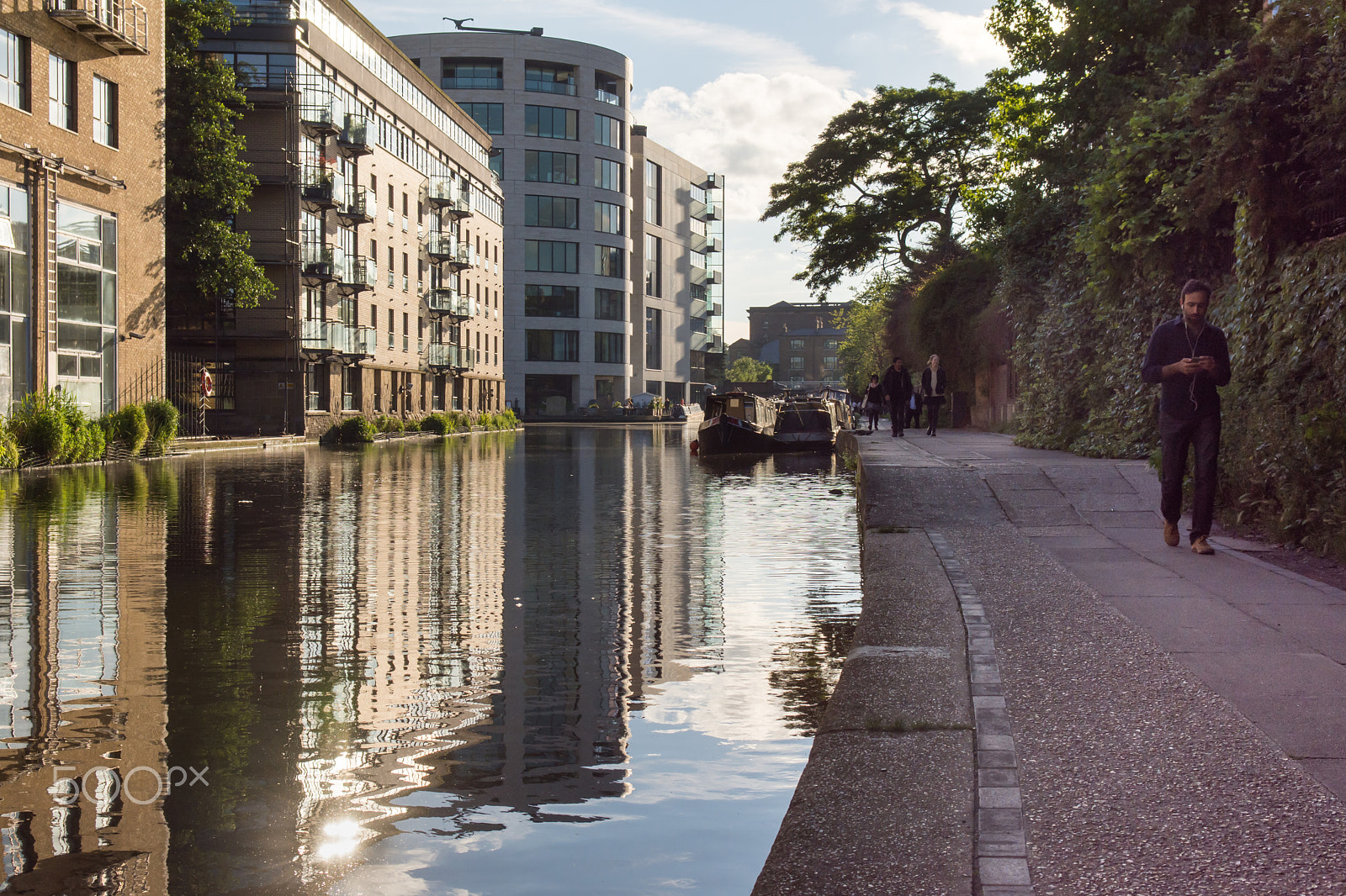 Nikon D7200 sample photo. Regent's canal photography