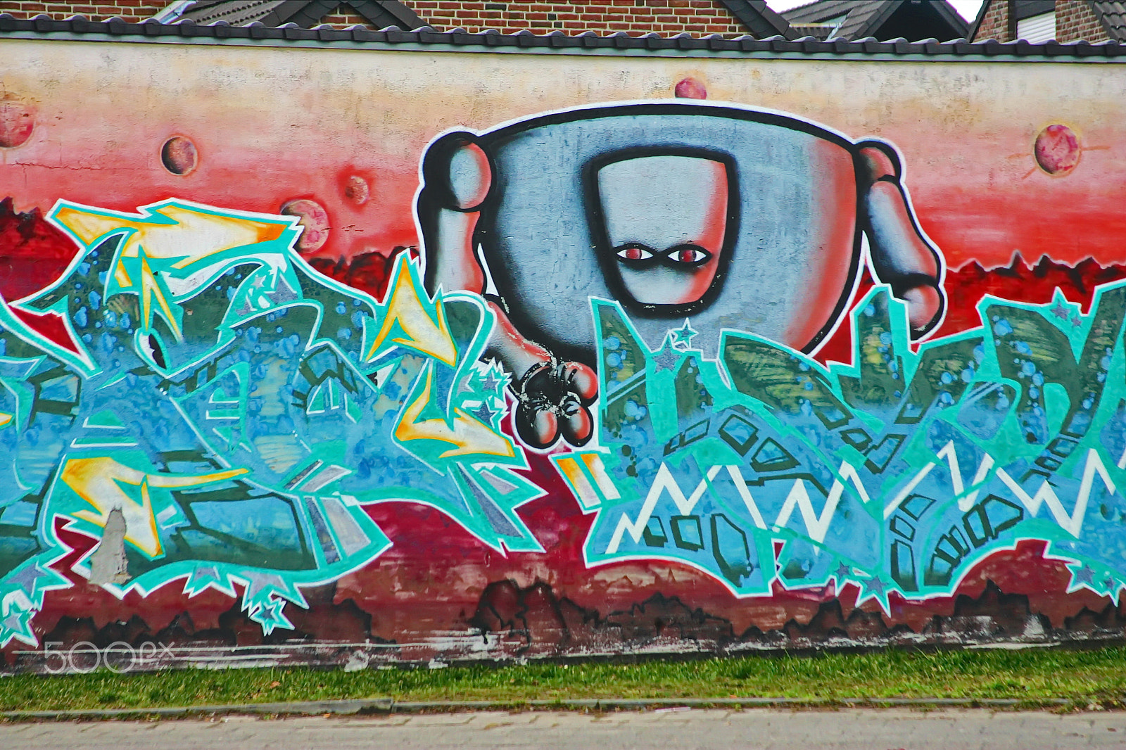 Canon EOS-1D Mark II sample photo. Street art 13 photography