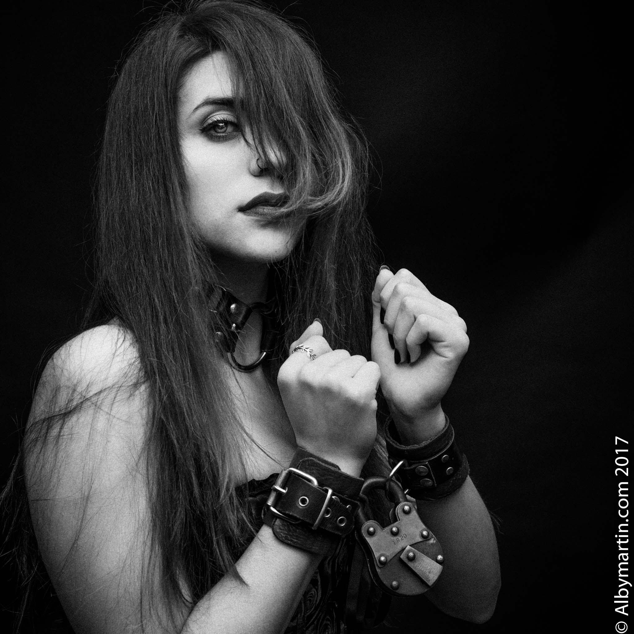 Nikon D800 + Sigma 50mm F1.4 DG HSM Art sample photo. Chained beauty photography