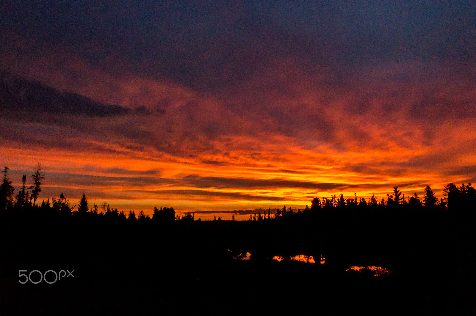 Sony Alpha NEX-C3 + Sony E 18-55mm F3.5-5.6 OSS sample photo. Creek sunrise photography