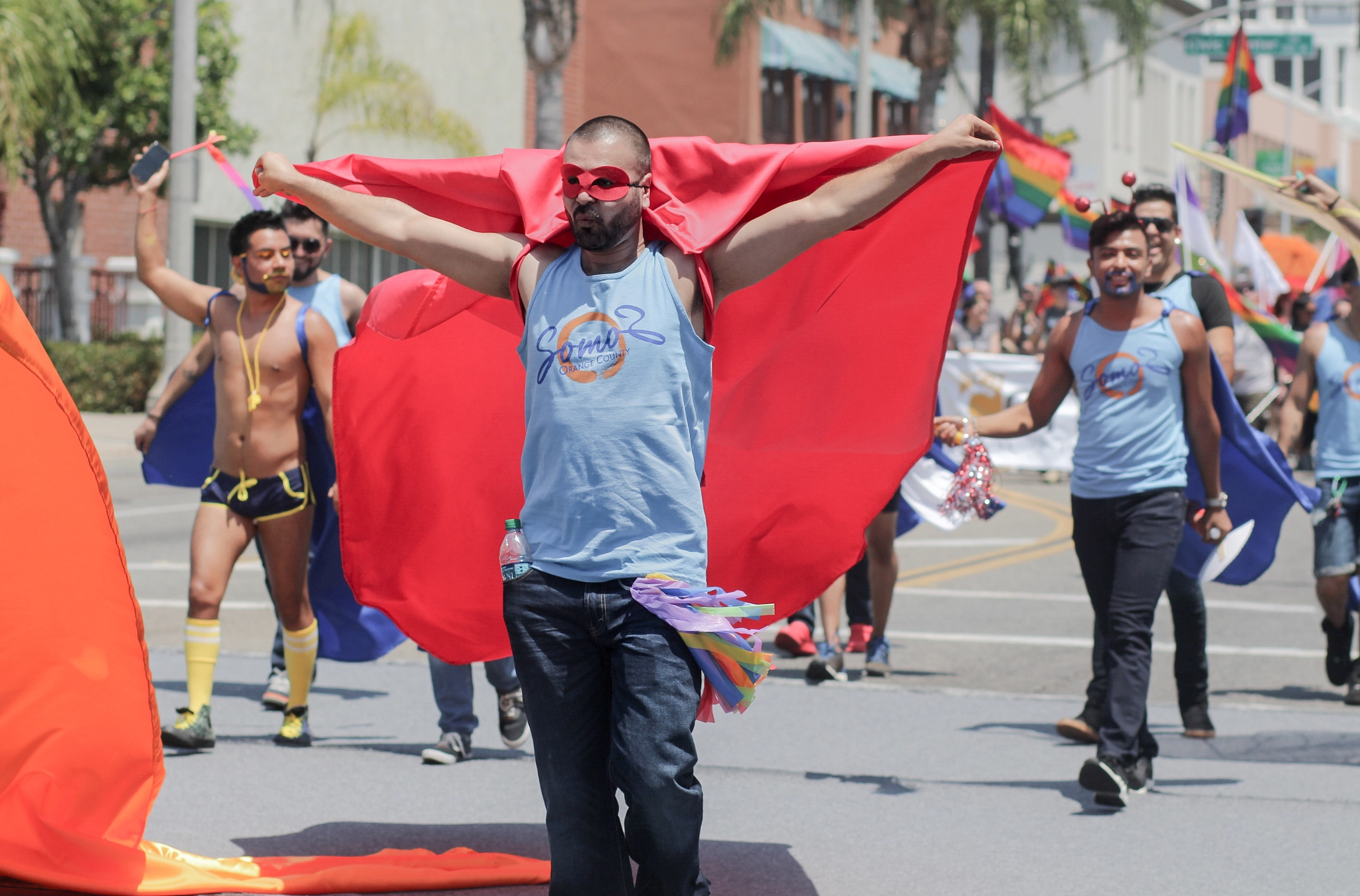 Canon EF 85mm F1.8 USM sample photo. Orange county pride (california) photography