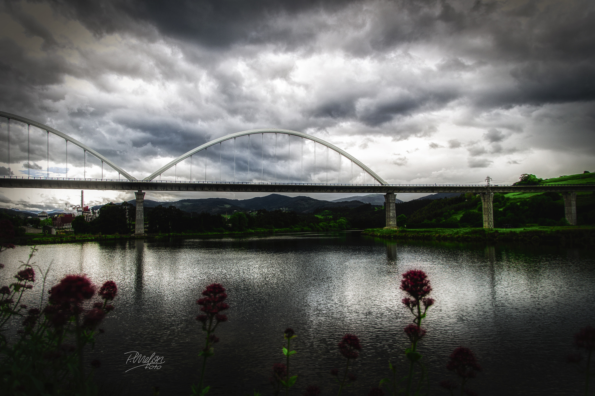 Tamron 16-300mm F3.5-6.3 Di II VC PZD Macro sample photo. Puente de navia - mayo 2016 photography