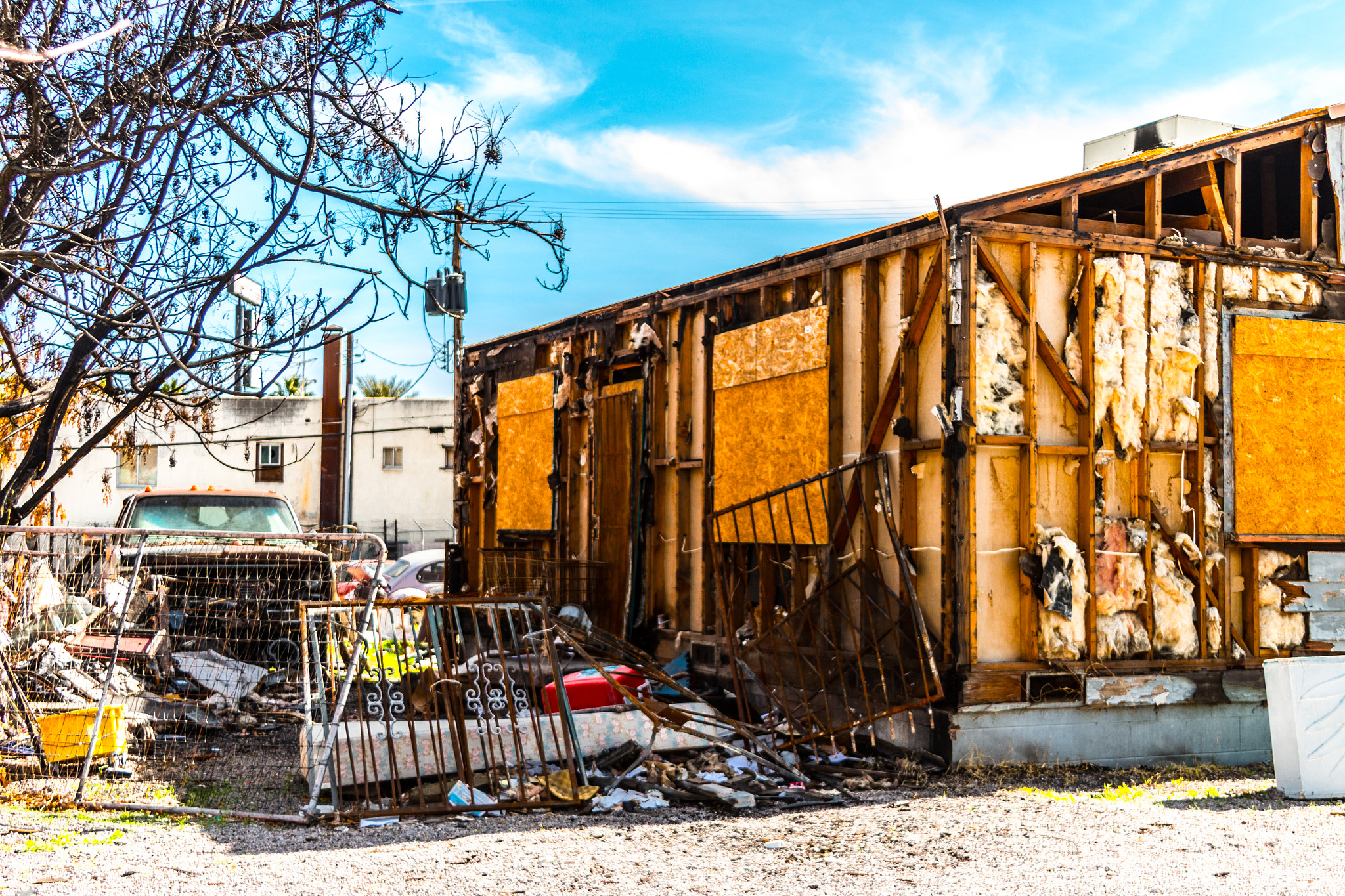 Canon EF 28-135mm F3.5-5.6 IS USM sample photo. Urban decay photography