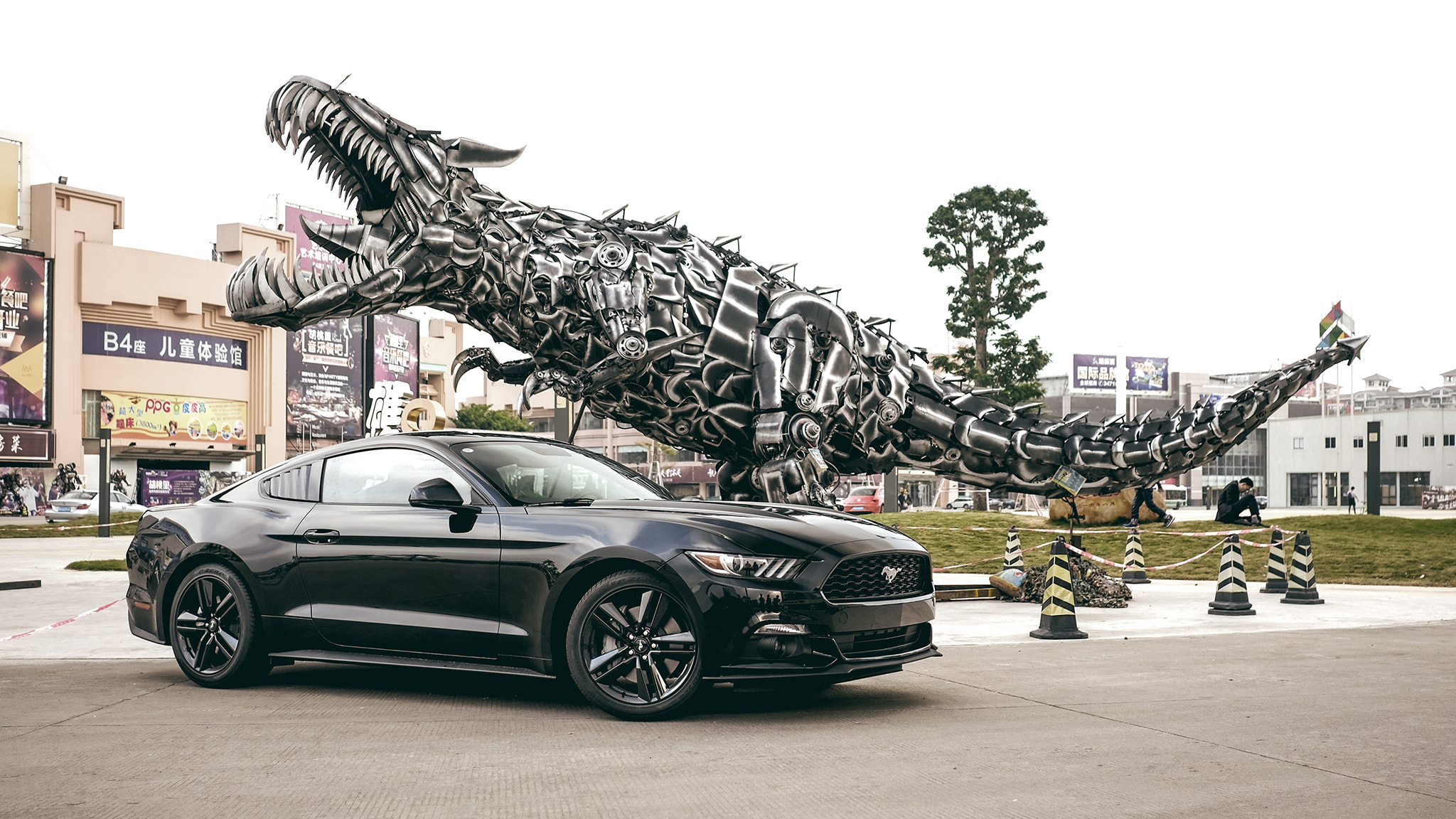 Fujifilm X-Pro1 + Fujifilm XF 23mm F2 R WR sample photo. Ford mustang 2.3t photography