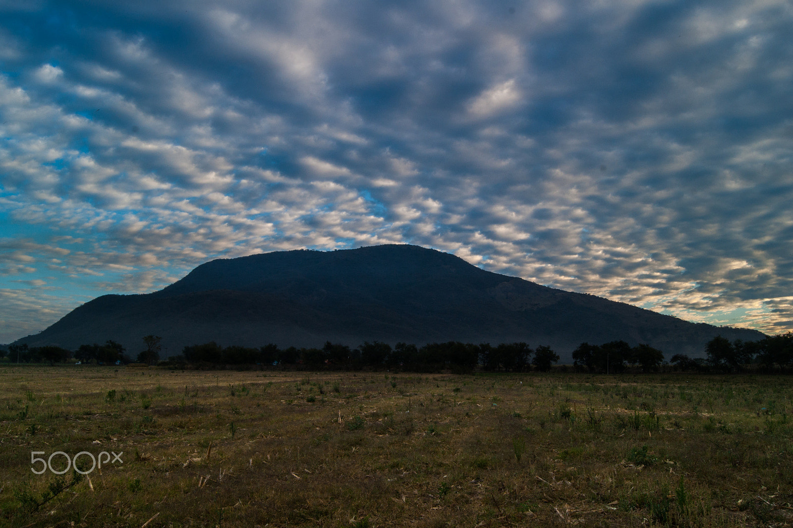 Sony Alpha DSLR-A380 sample photo. Cotton clouds over cilhuapilli mount photography