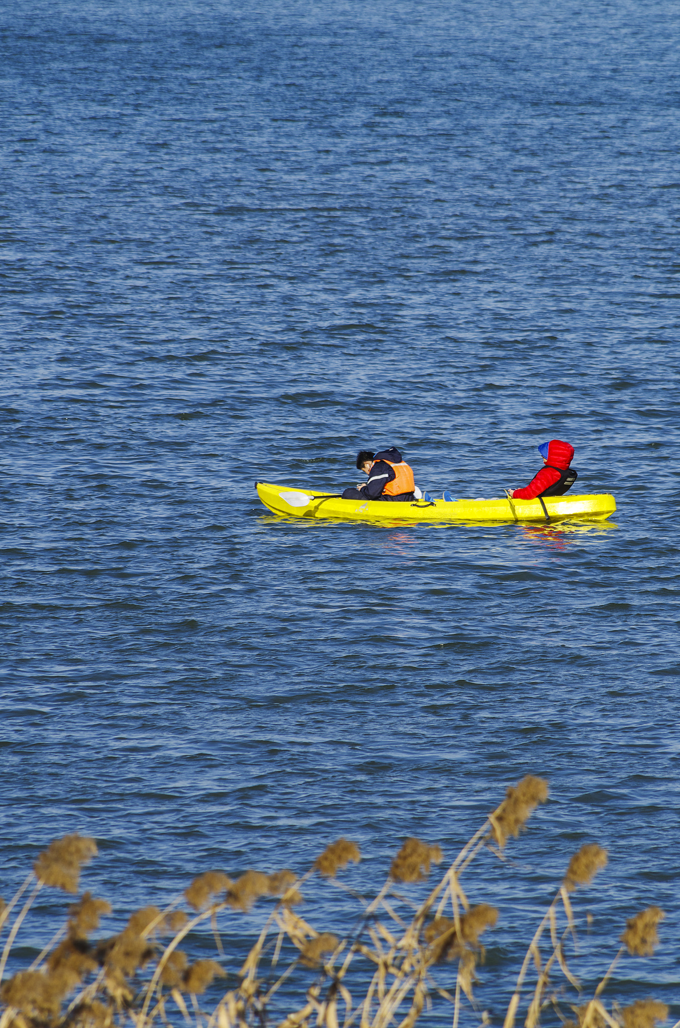 Pentax K-50 sample photo. Boat photography