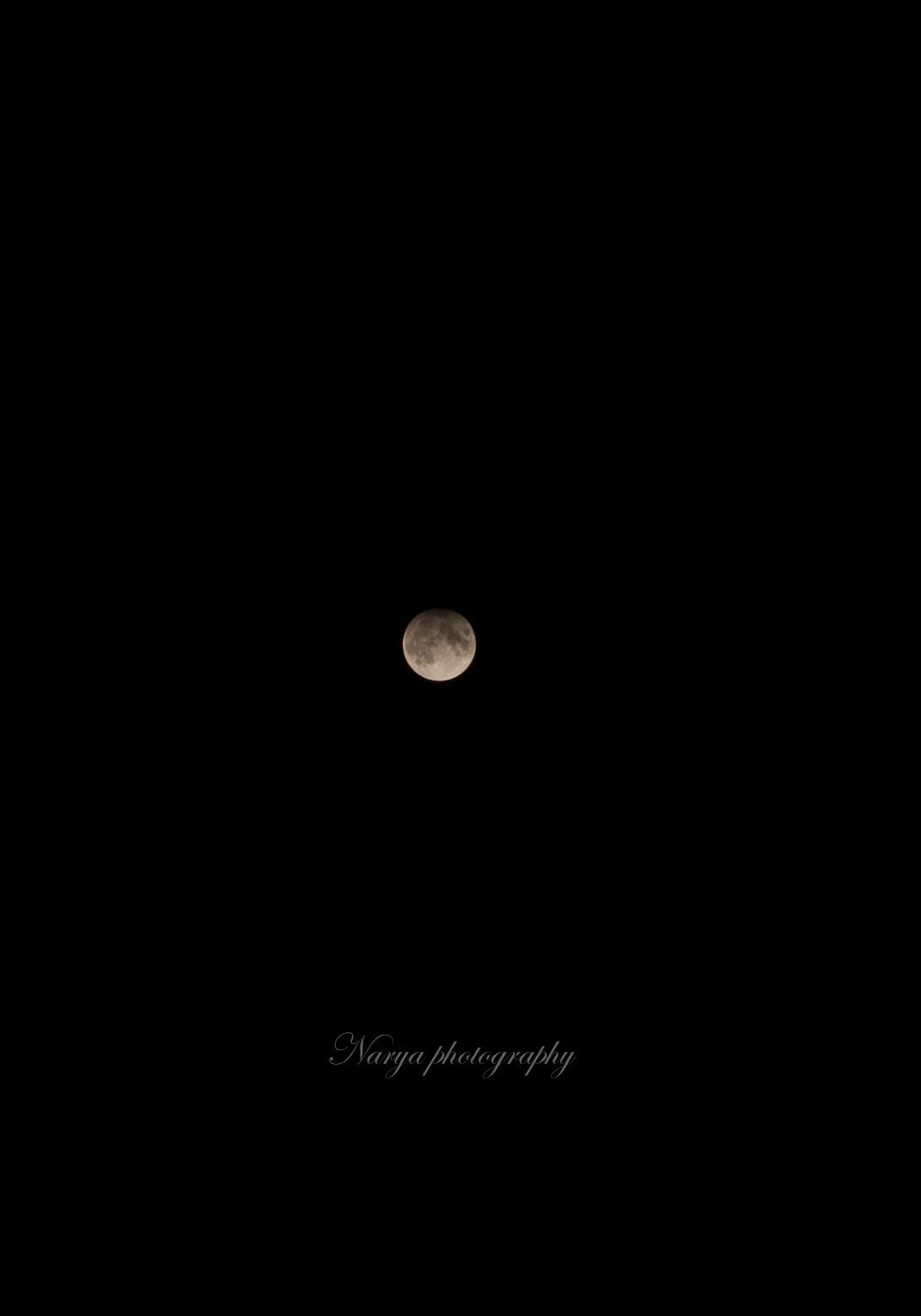 Canon EOS 1000D (EOS Digital Rebel XS / EOS Kiss F) + Canon EF 50mm F1.8 II sample photo. Partial lunar eclipse, feb. 2017 photography