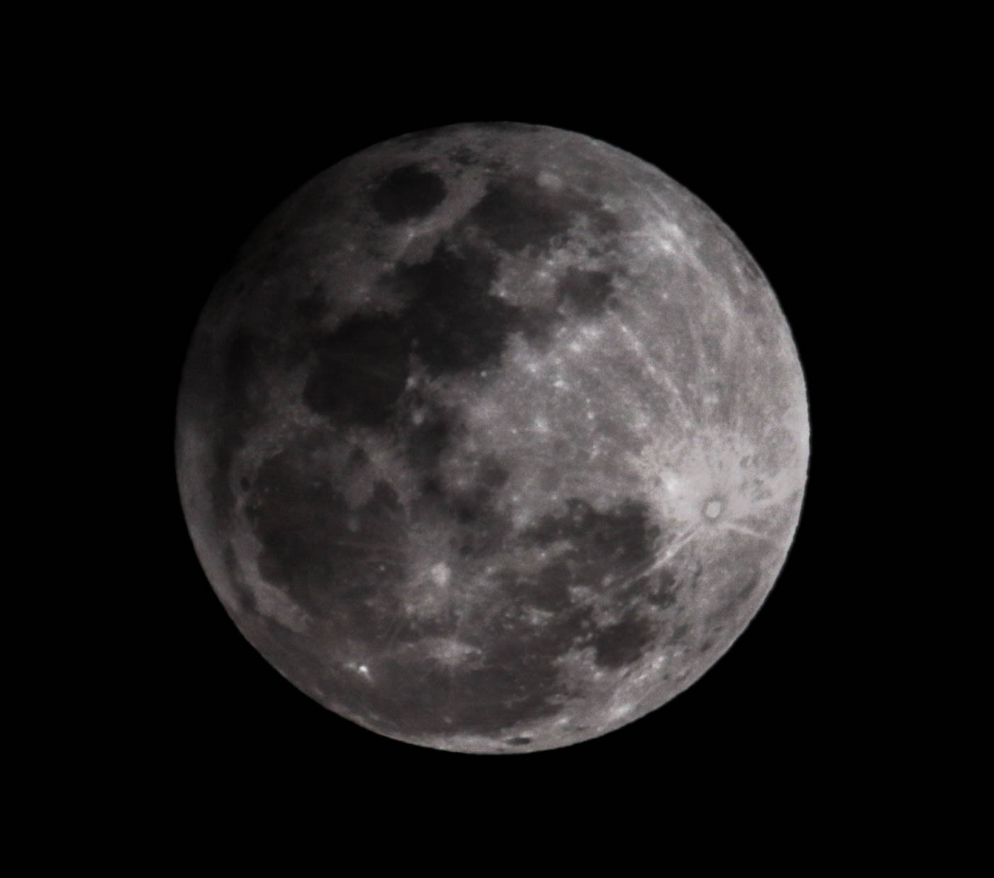 Canon EF 70-200mm F4L USM sample photo. The moon today¡ photography