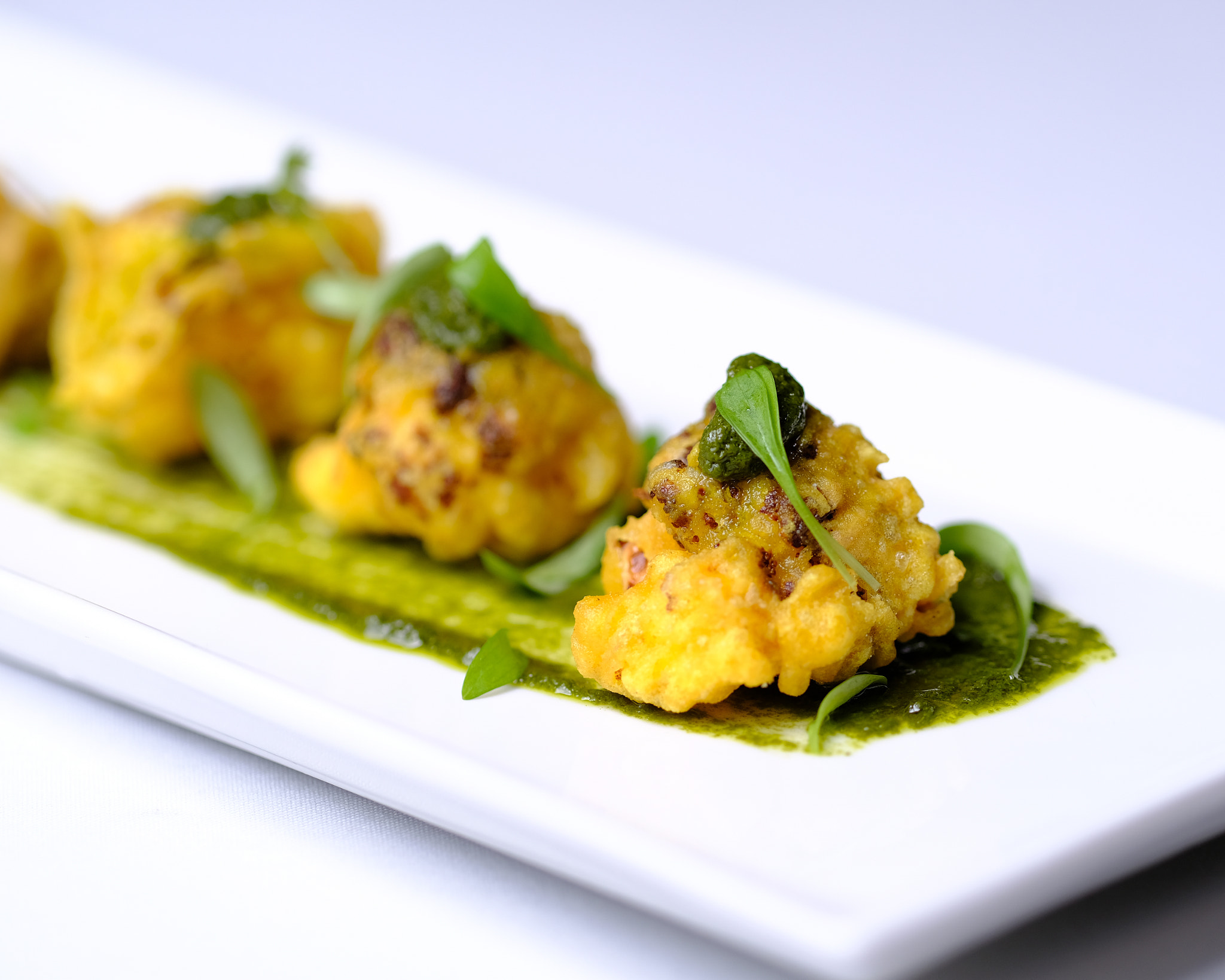 Fujifilm X-Pro2 + Fujifilm XF 90mm F2 R LM WR sample photo. Crispy roasted cauliflower photography
