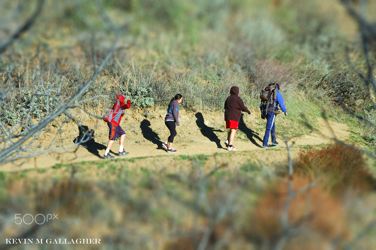 Nikon D70s sample photo. Hiking in miniature o photography