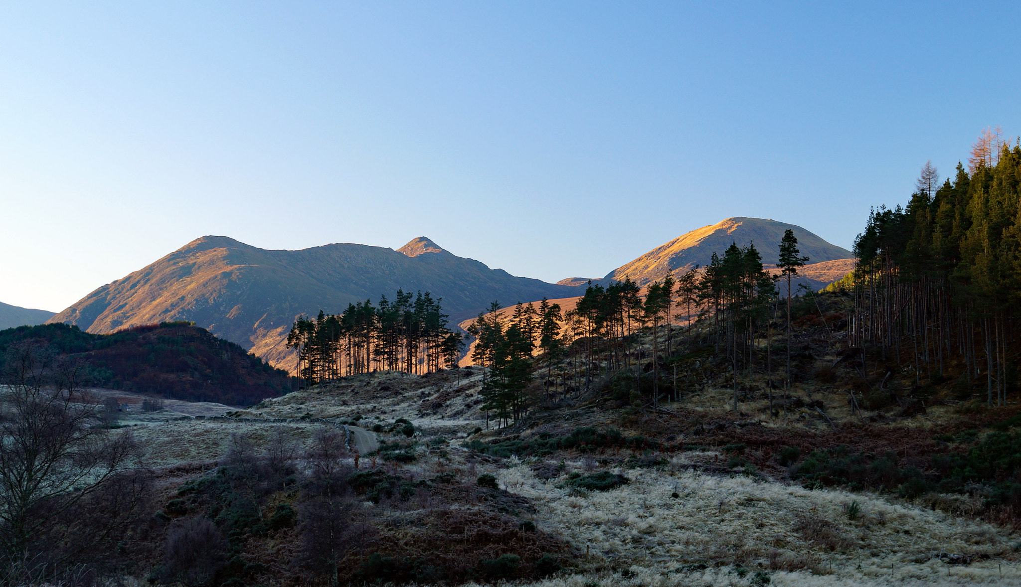 Sony SLT-A58 + Sony DT 18-55mm F3.5-5.6 SAM II sample photo. Strathconon, scottish highlands photography