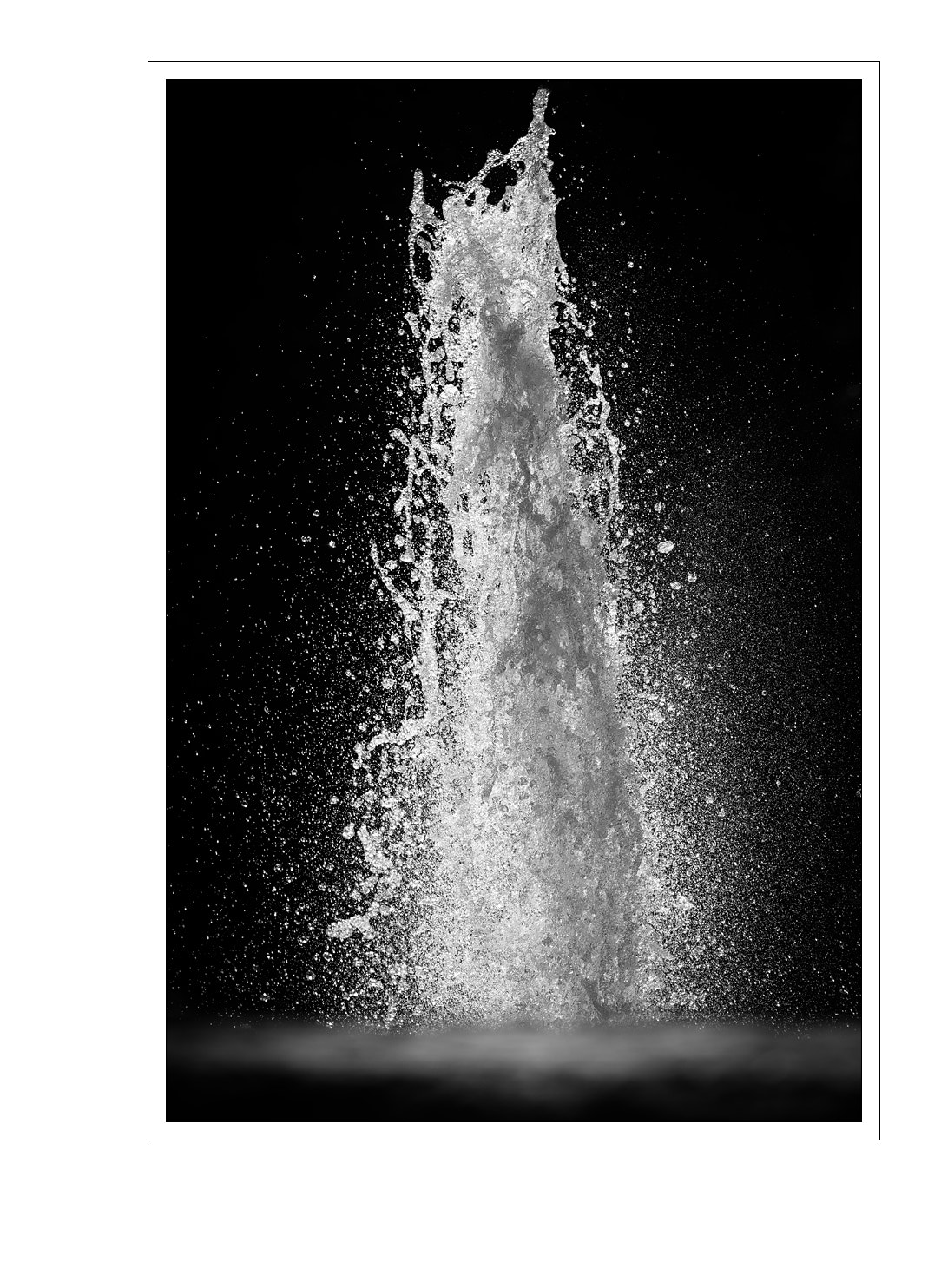 Nikon AF-S Nikkor 70-200mm F2.8G ED VR II sample photo. Fountain photography