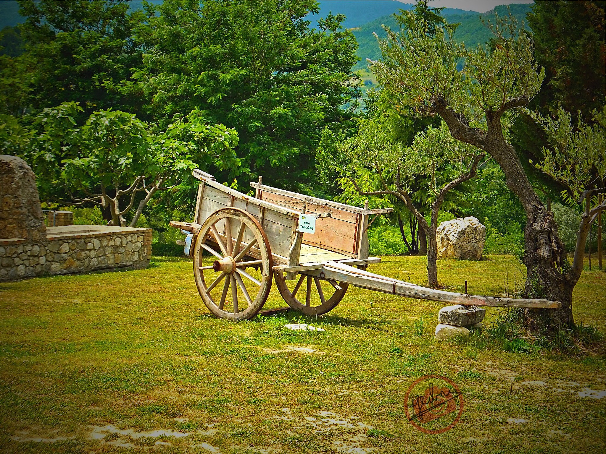 Fujifilm FinePix F550EXR sample photo. Countryside setting photography