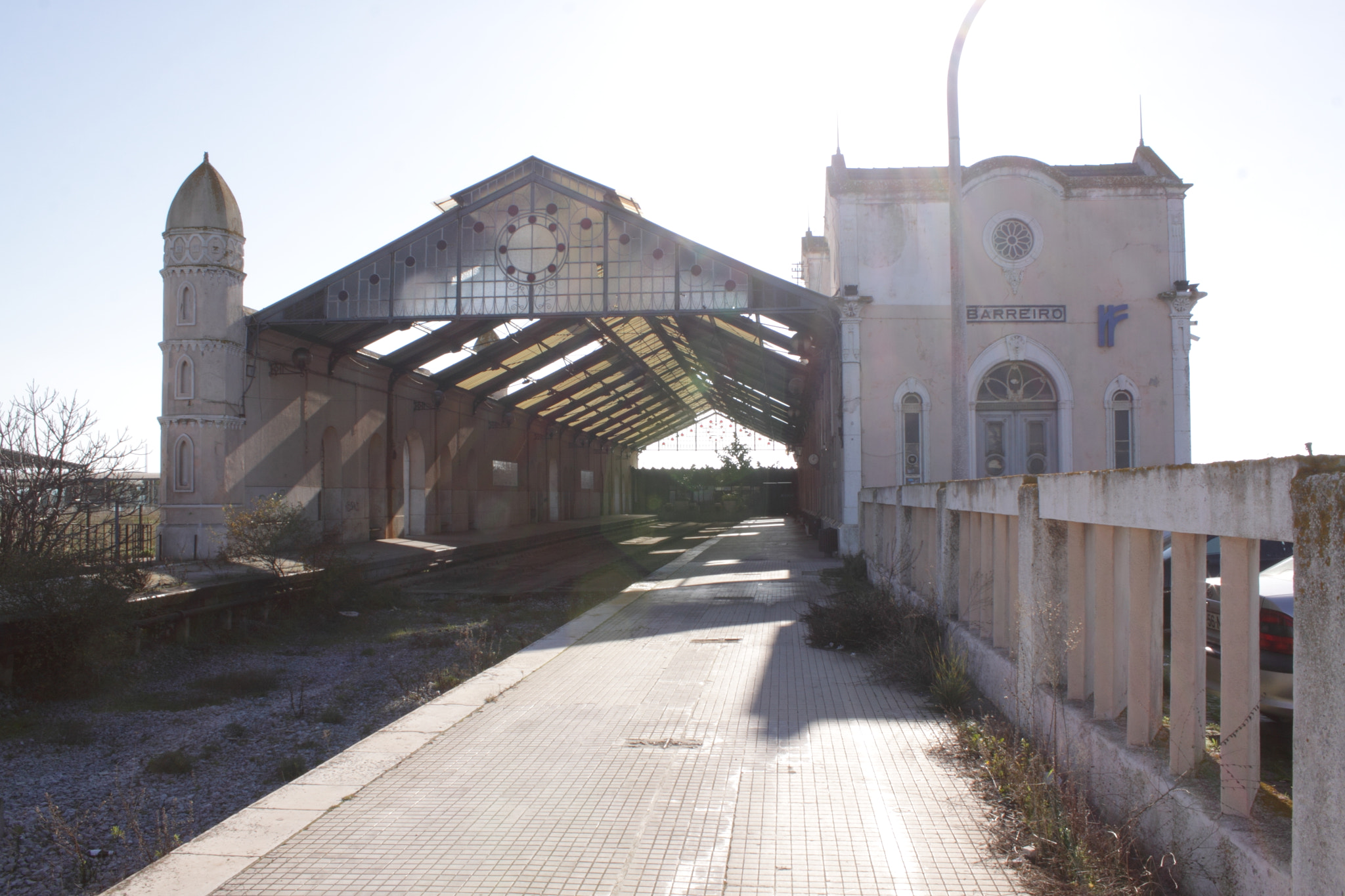 Canon EF-S 18-55mm F3.5-5.6 IS sample photo. More from the old station photography