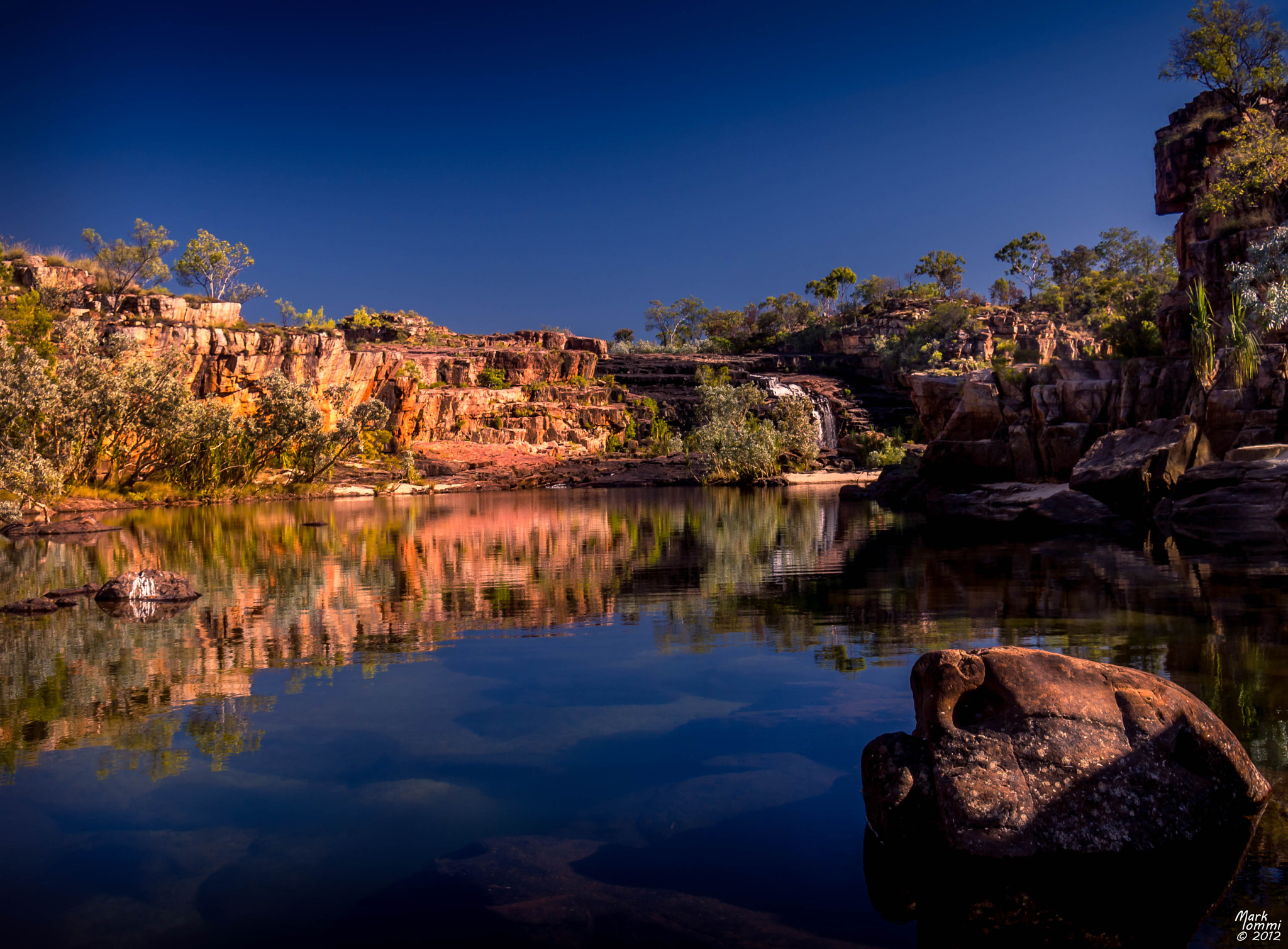 Pentax K-5 sample photo. Sunrise at manning gorge photography