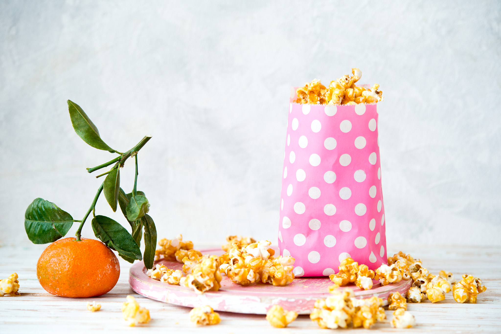 Nikon AF-S Micro-Nikkor 60mm F2.8G ED sample photo. Home-made popcorn with caramel photography