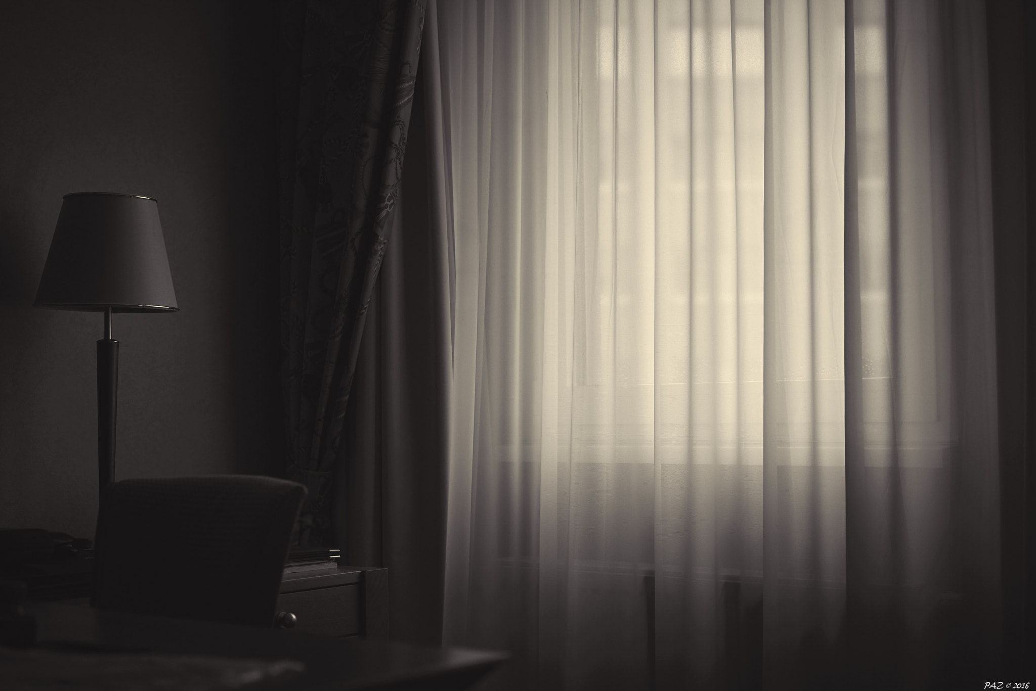 Sony Sonnar T* FE 55mm F1.8 ZA sample photo. Hotel silence photography