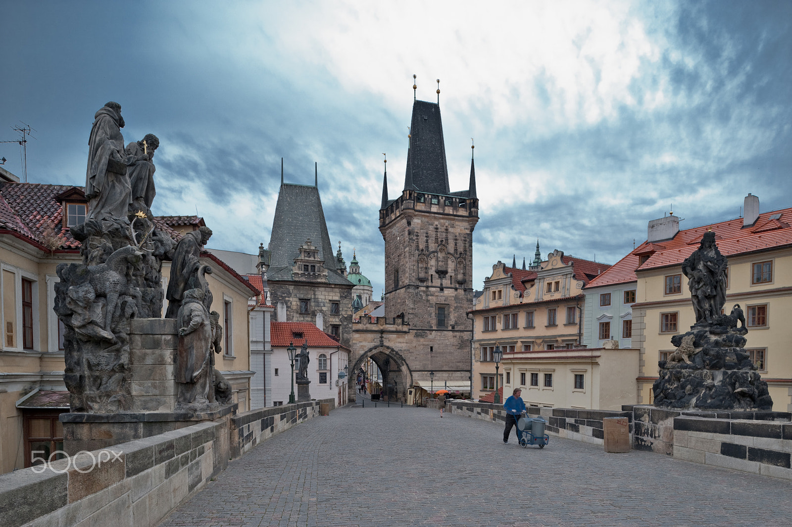 Nikon D700 + Nikon PC-E Nikkor 24mm F3.5D ED Tilt-Shift sample photo. Powder tower photography