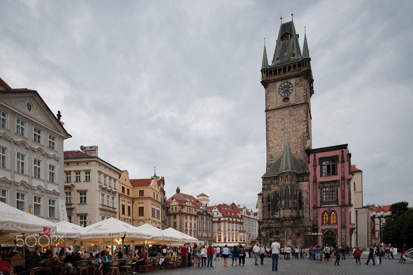 Nikon D700 + Nikon PC-E Nikkor 24mm F3.5D ED Tilt-Shift sample photo. Old town hall photography