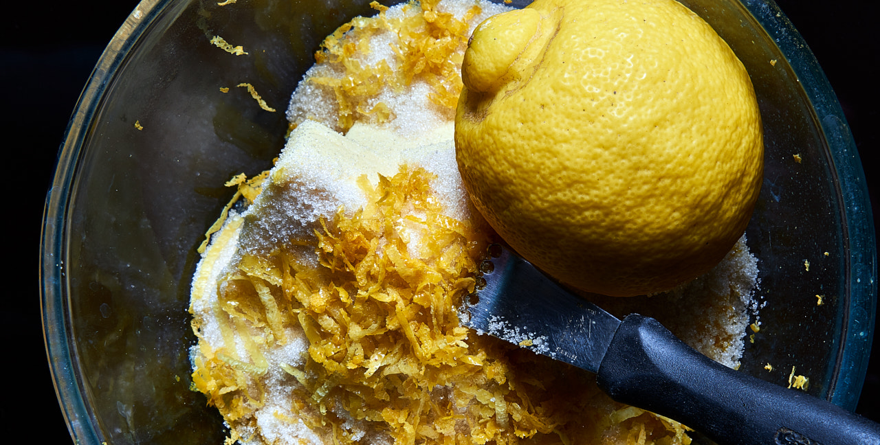 Nikon D810 sample photo. Home made lemon curd photography