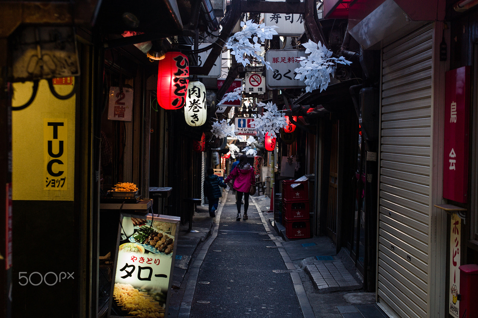 Leica Summilux-M 50mm F1.4 ASPH sample photo. A lane off the shinjuku photography