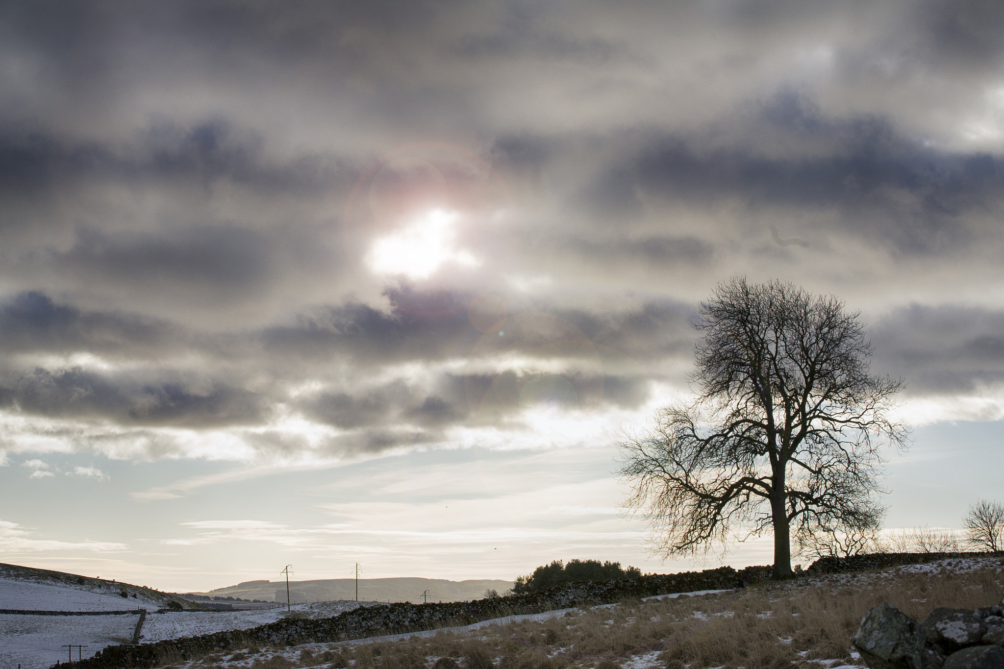 Canon EOS 5D sample photo. A winter's vista photography
