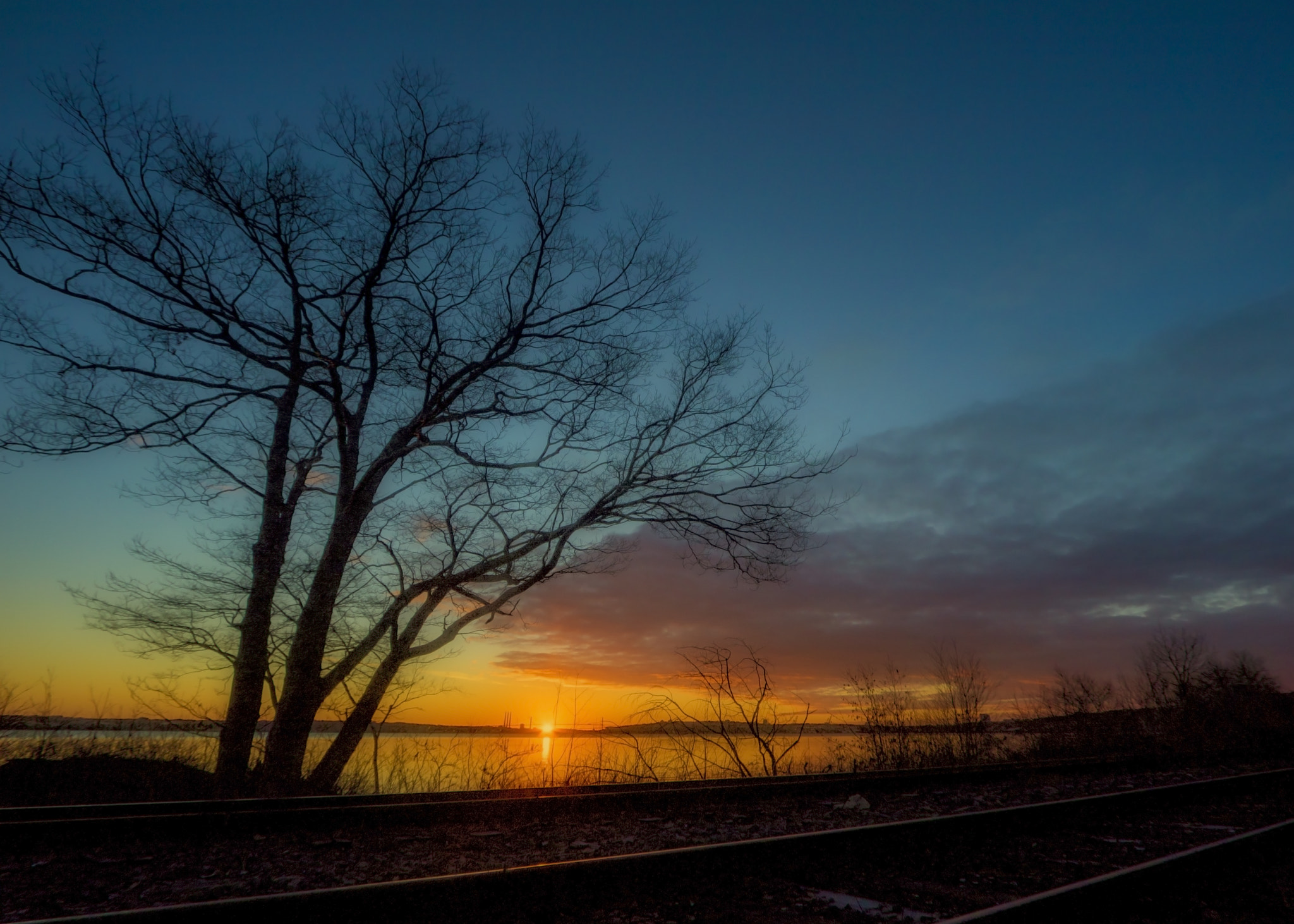 Canon EOS M3 sample photo. Sunrise over bedford basin photography