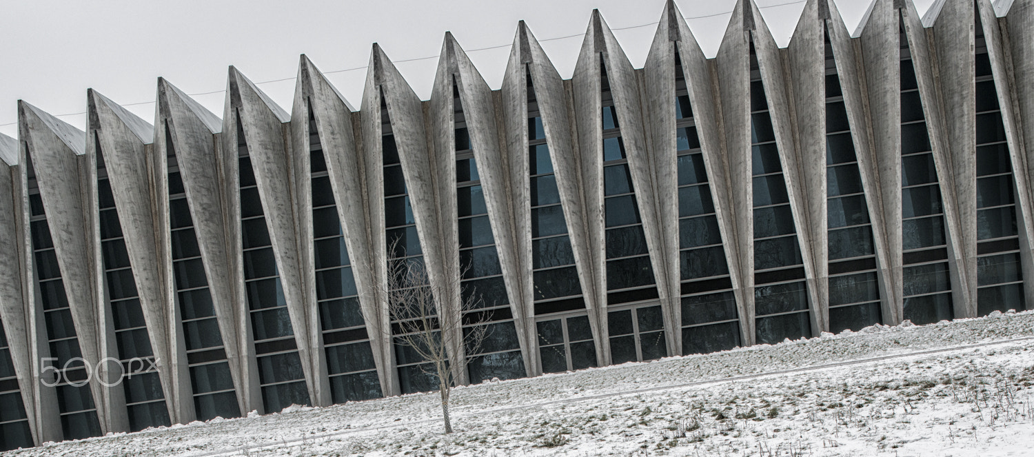 Nikon D800 + Nikon PC-E Nikkor 45mm F2.8D ED Tilt-Shift sample photo. Modern architecture photography