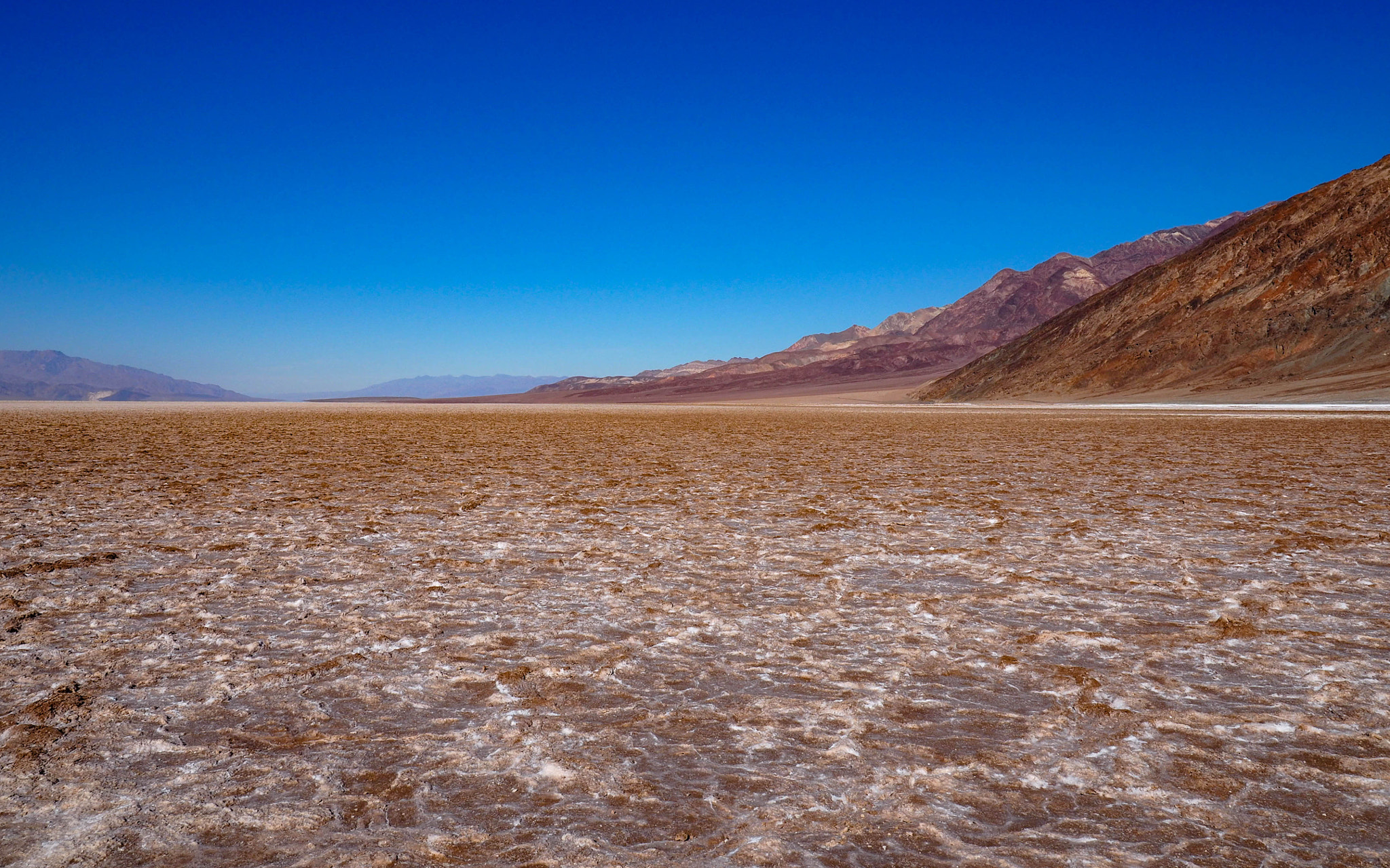 Olympus OM-D E-M5 II + Olympus M.Zuiko Digital ED 7-14mm F2.8 PRO sample photo. Badwater basin photography