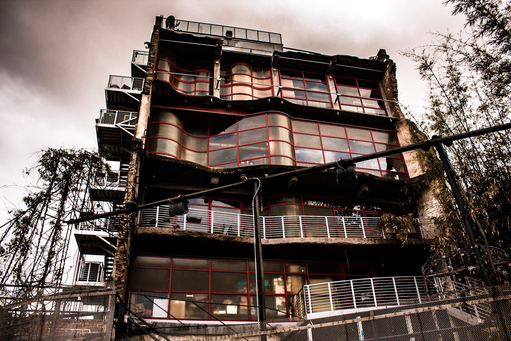 Canon EOS 40D sample photo. Dixon packing building...now a residence. photography