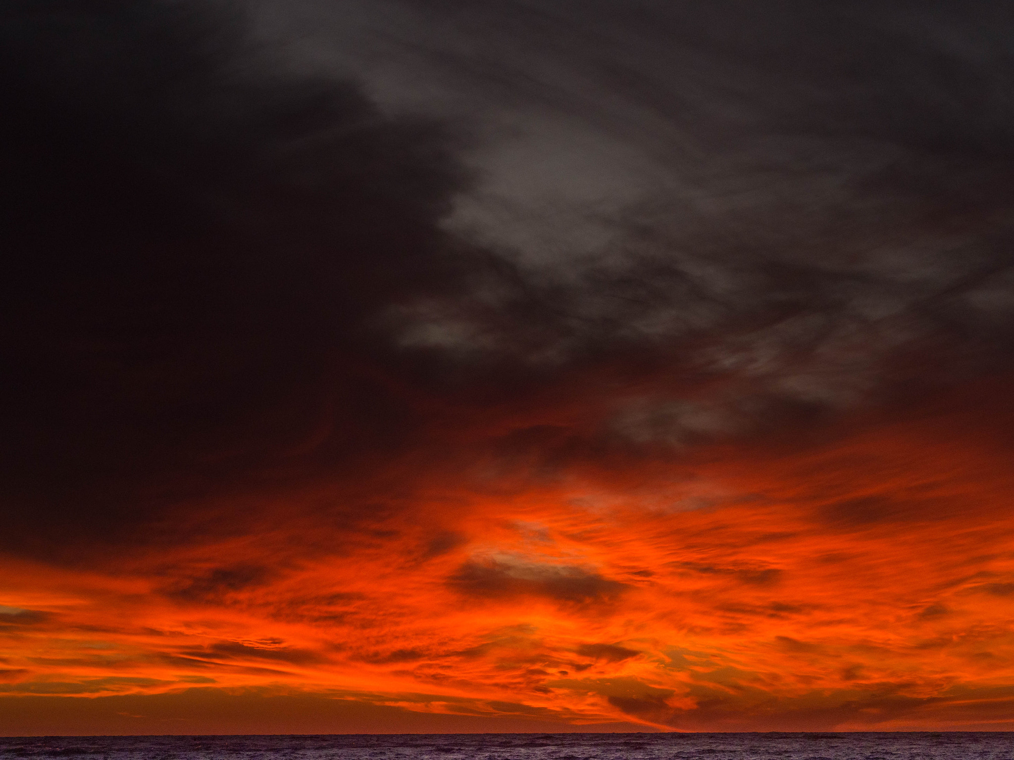 Olympus M.Zuiko Digital ED 40-150mm F2.8 Pro sample photo. Innocent sunset turns spooky continued photography