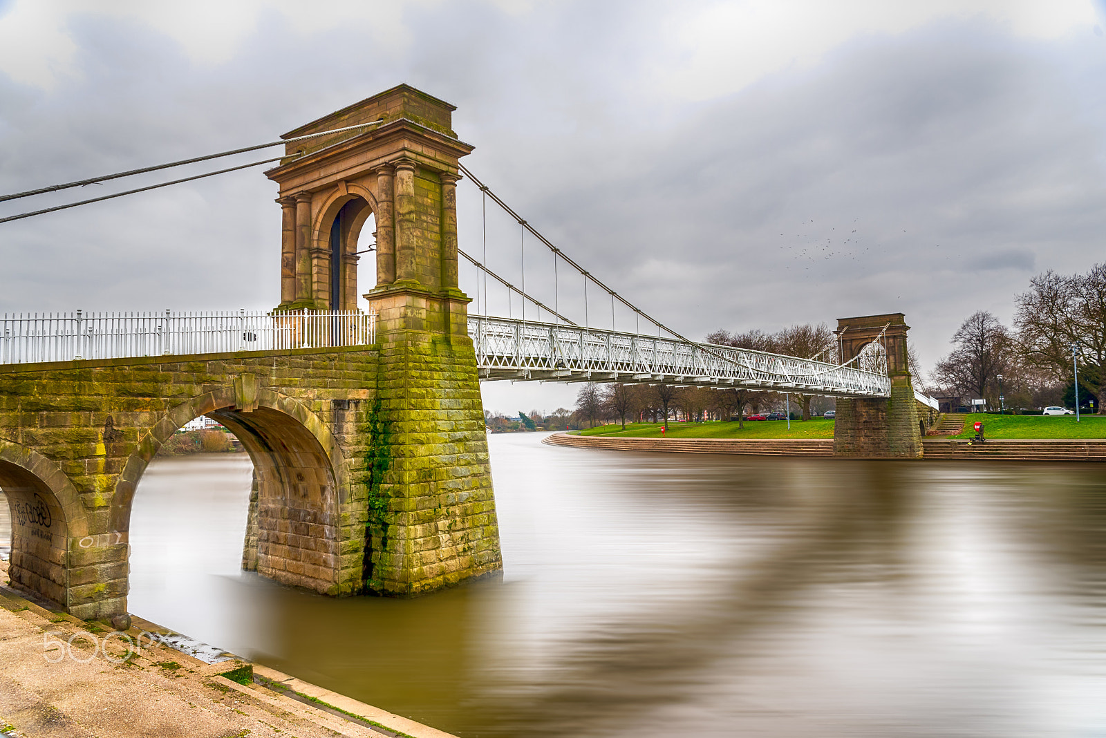 Sigma 24-70mm F2.8 EX DG HSM sample photo. Bridge at river trent photography