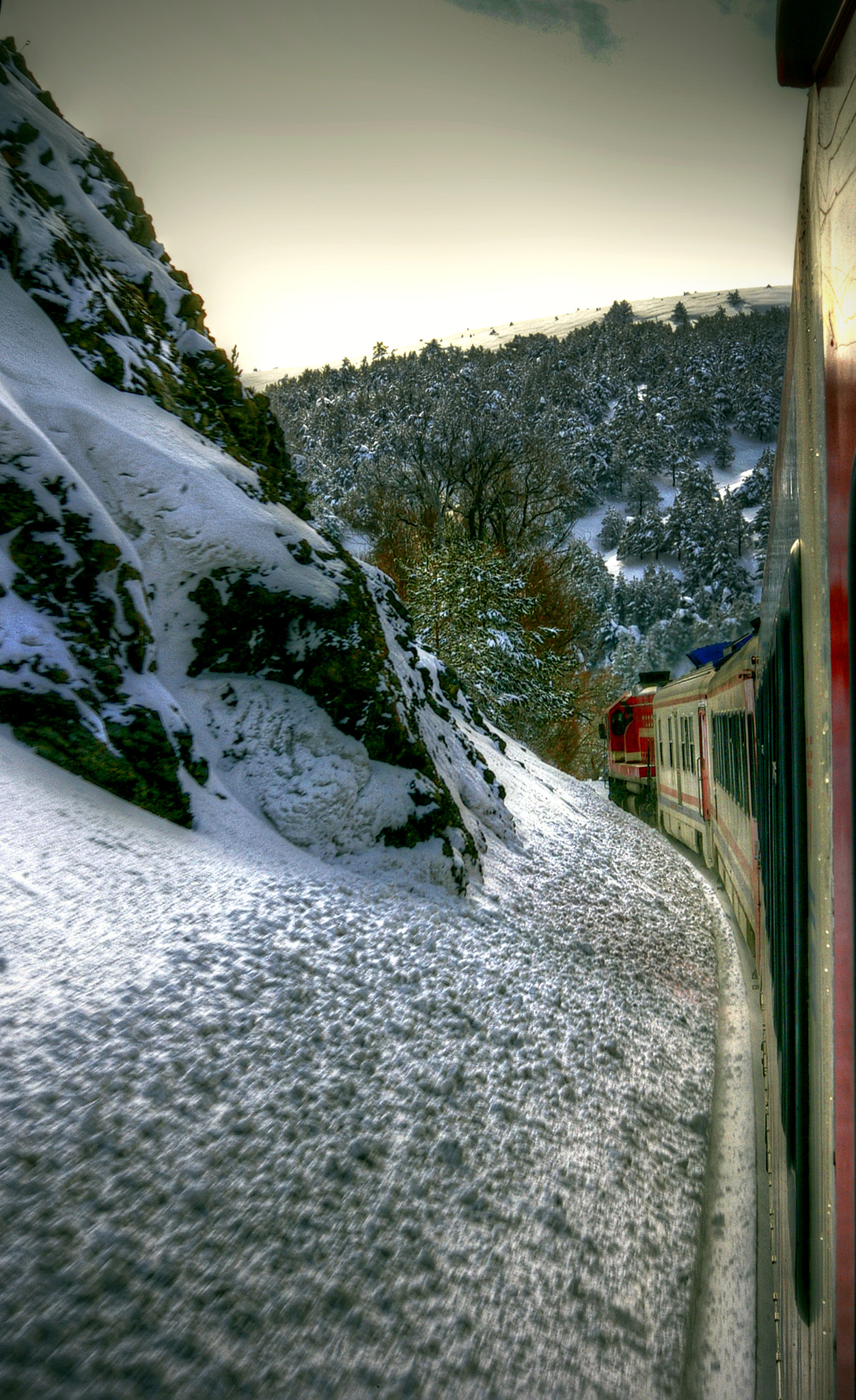 Pentax K100D Super sample photo. Winter in sivas ix photography