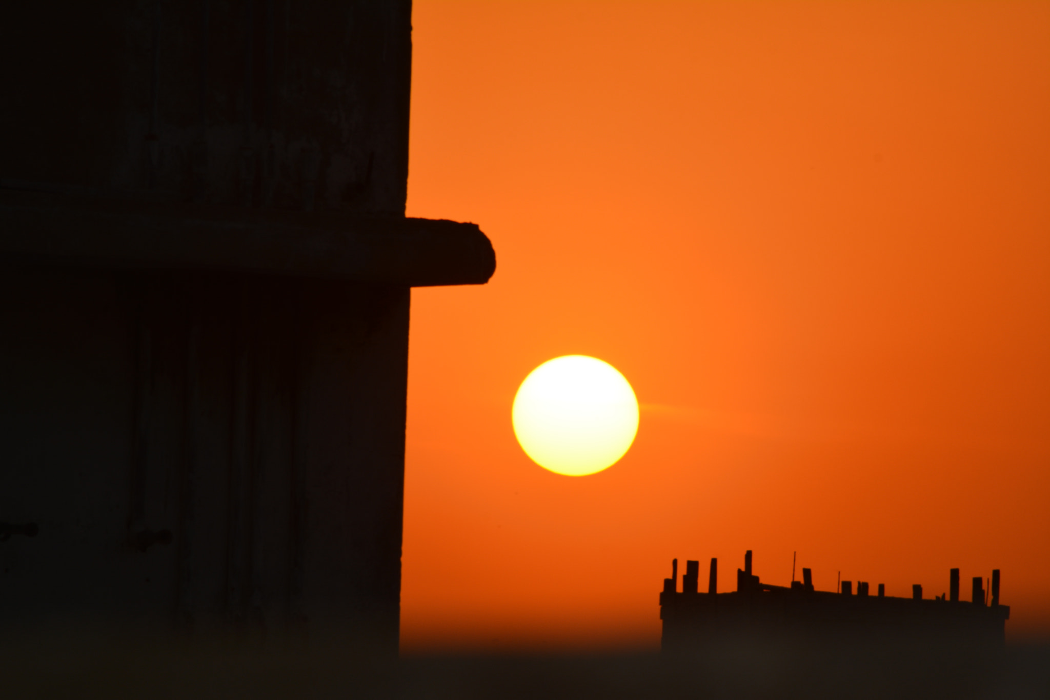 Nikon AF Nikkor 70-300mm F4-5.6G sample photo. Sun set photography